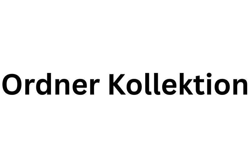 Ordner Kollektionen