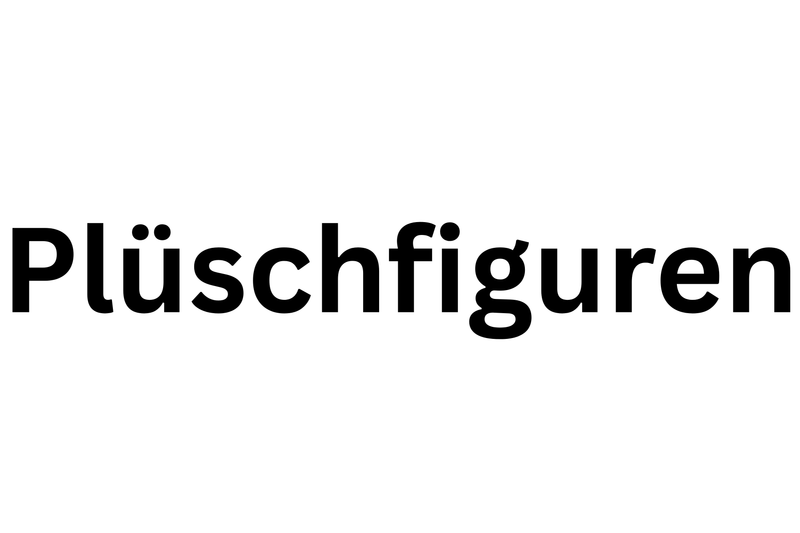 Plüschfiguren