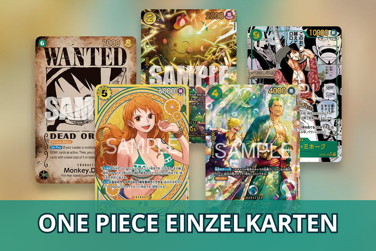 One Piece Einzelkarten