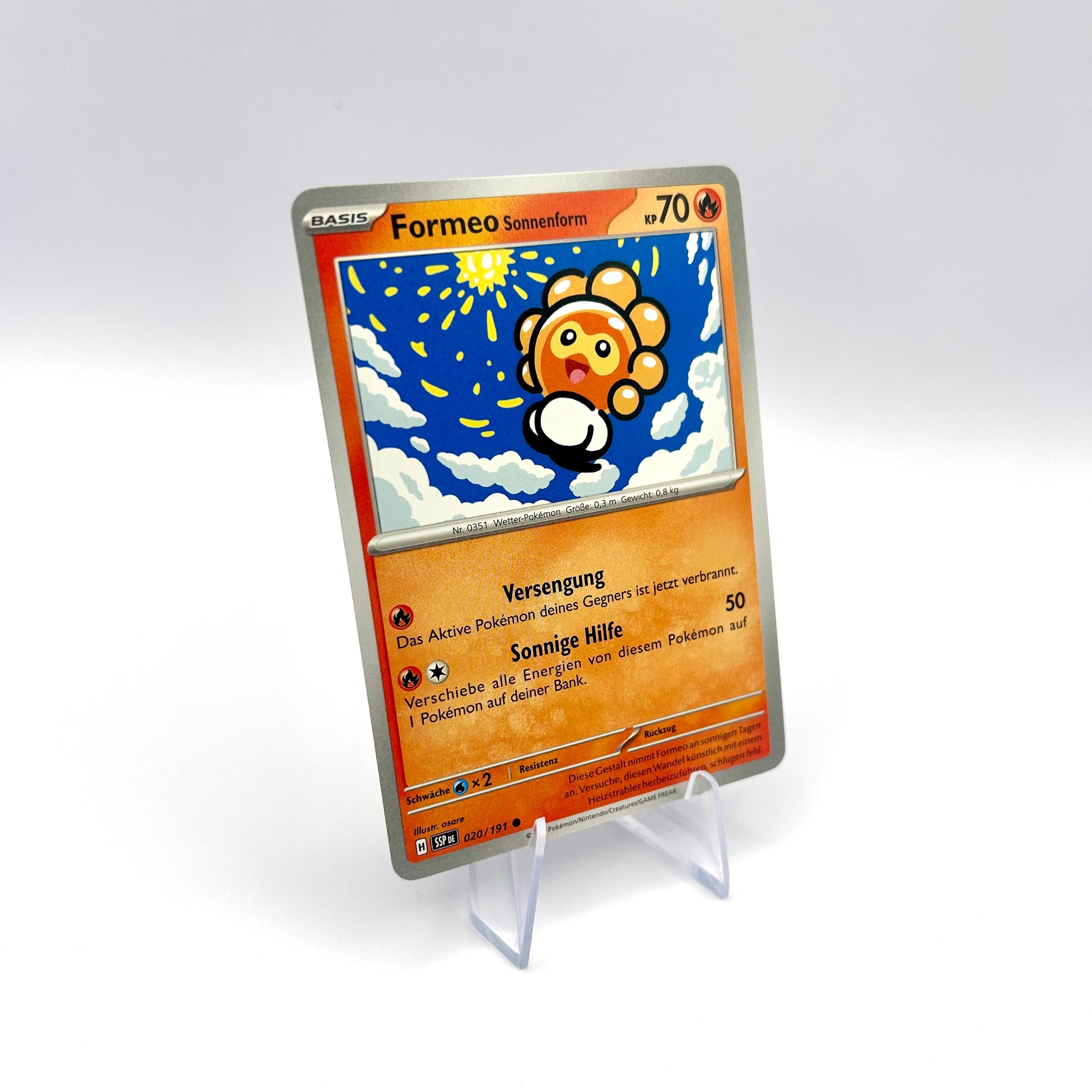 Pokémon Formeo / Stürmische Funken / 020/191 / Deutsch