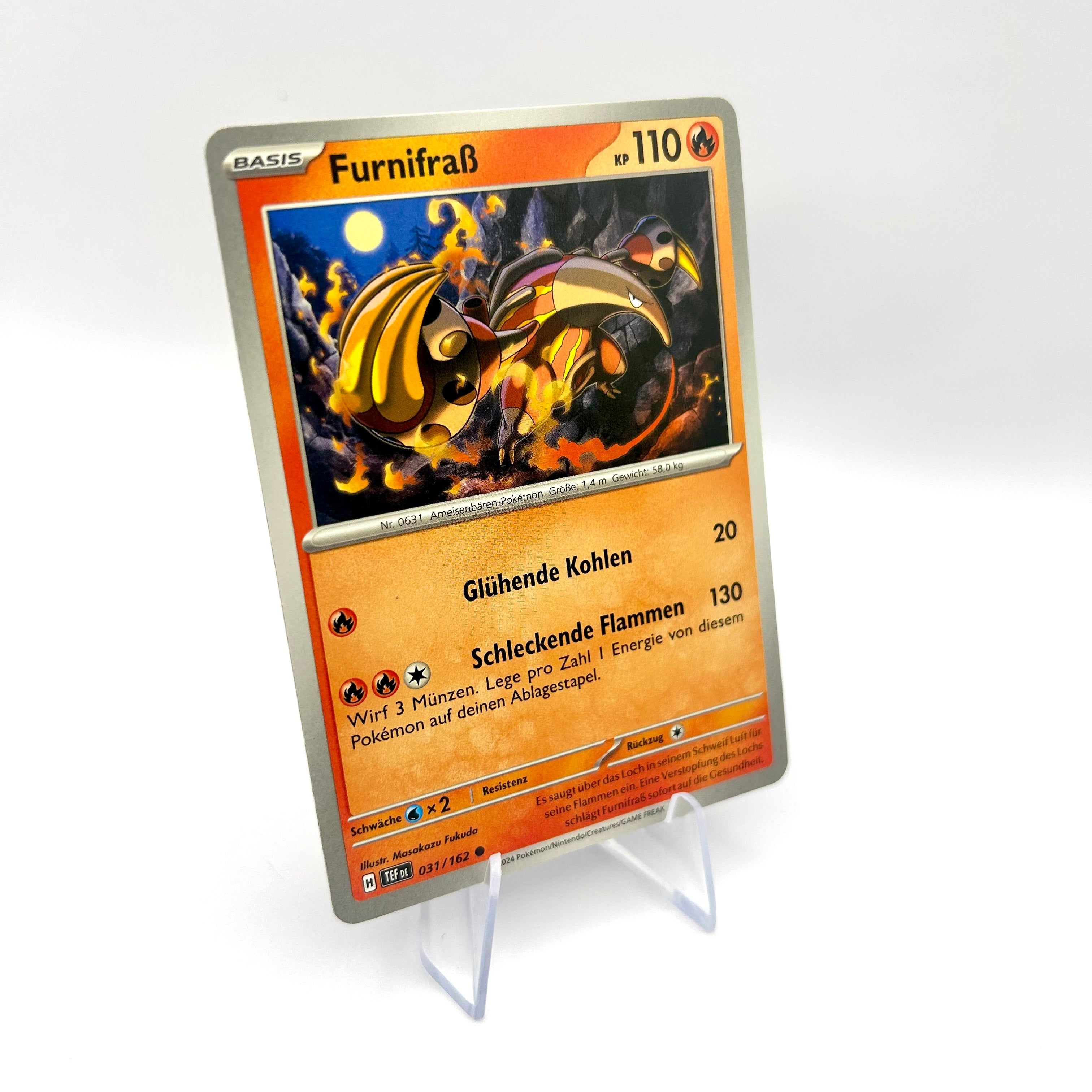 Pokémon Furnifraß / Gewalten der Zeit / 031/162 / Deutsch