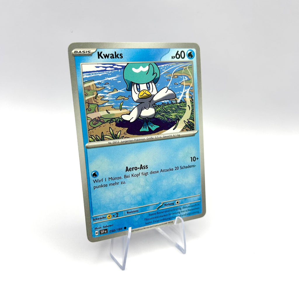 Pokémon Kwaks / Stürmische Funken / 050/191 / Deutsch