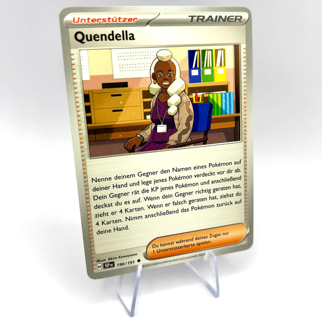 Trainer Quendella / Stürmische Funken / 190/191 / Deutsch