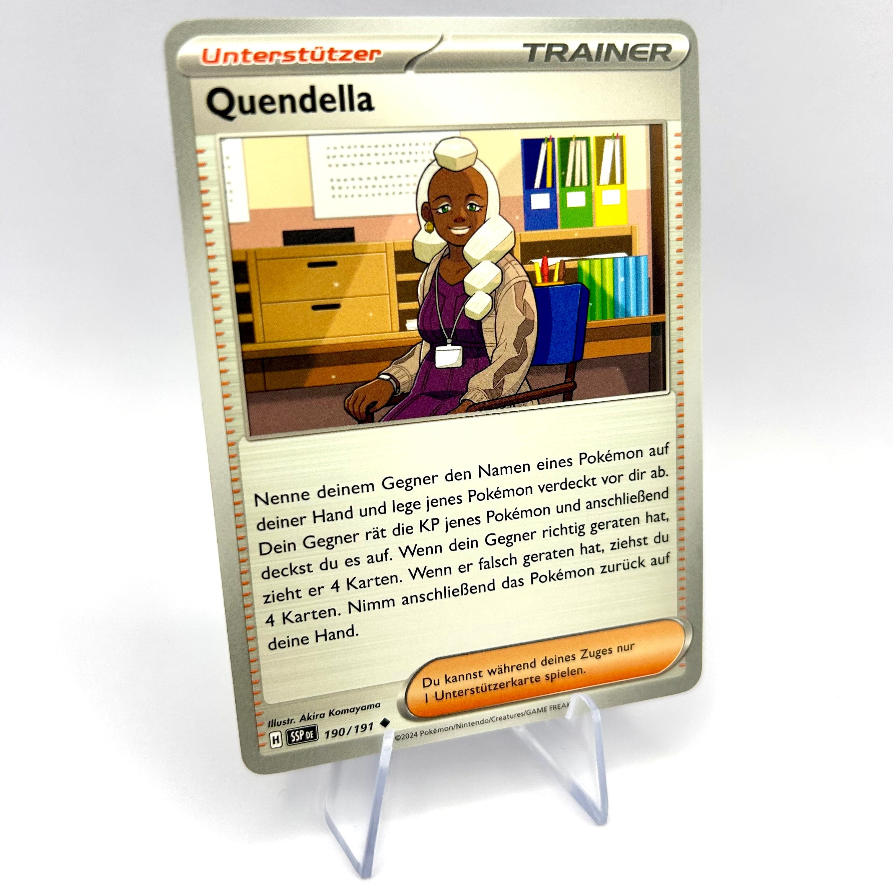 Trainer Quendella / Stürmische Funken / 190/191 / Deutsch