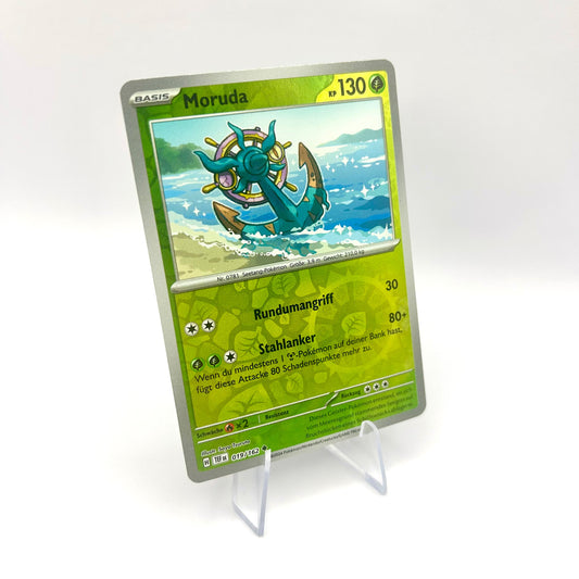 Pokémon Moruda / Reverse Holo / Gewalten der Zeit / 019/162 / Deutsch