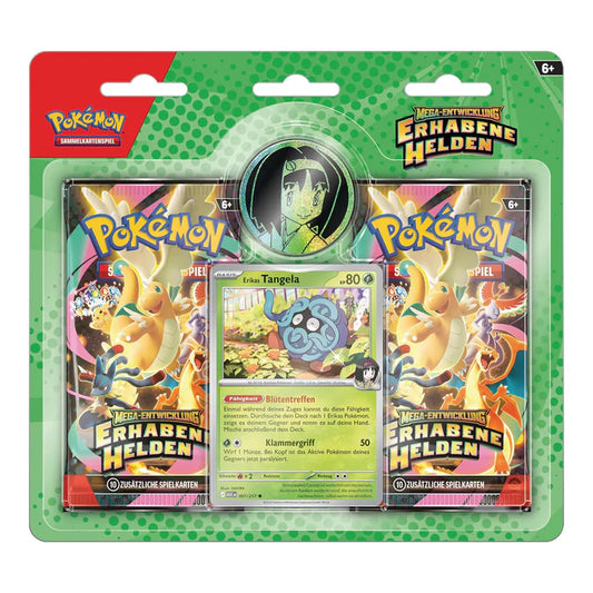 Pokémon / Erhabene Helden / 2er Blister Tangela / Deutsch