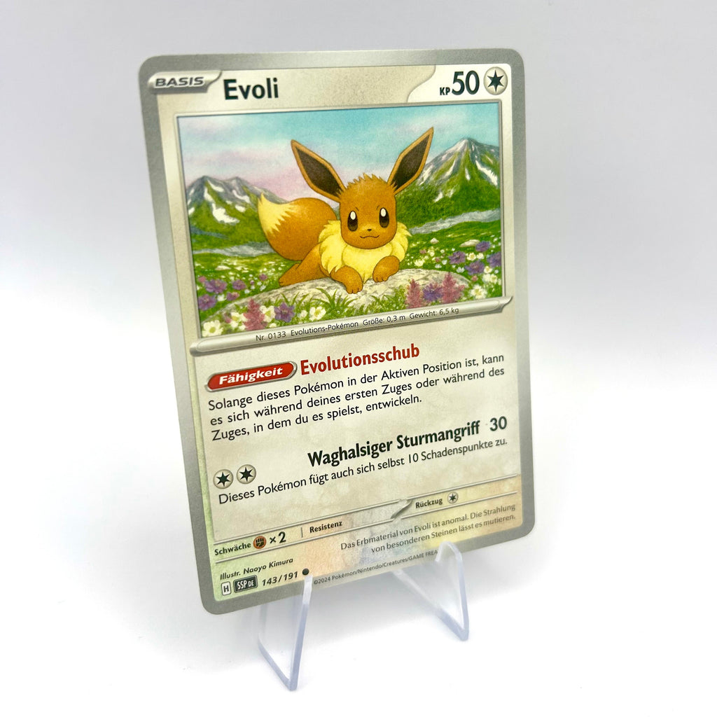 Pokémon Evoli / Stürmische Funken / 143/191 / Deutsch
