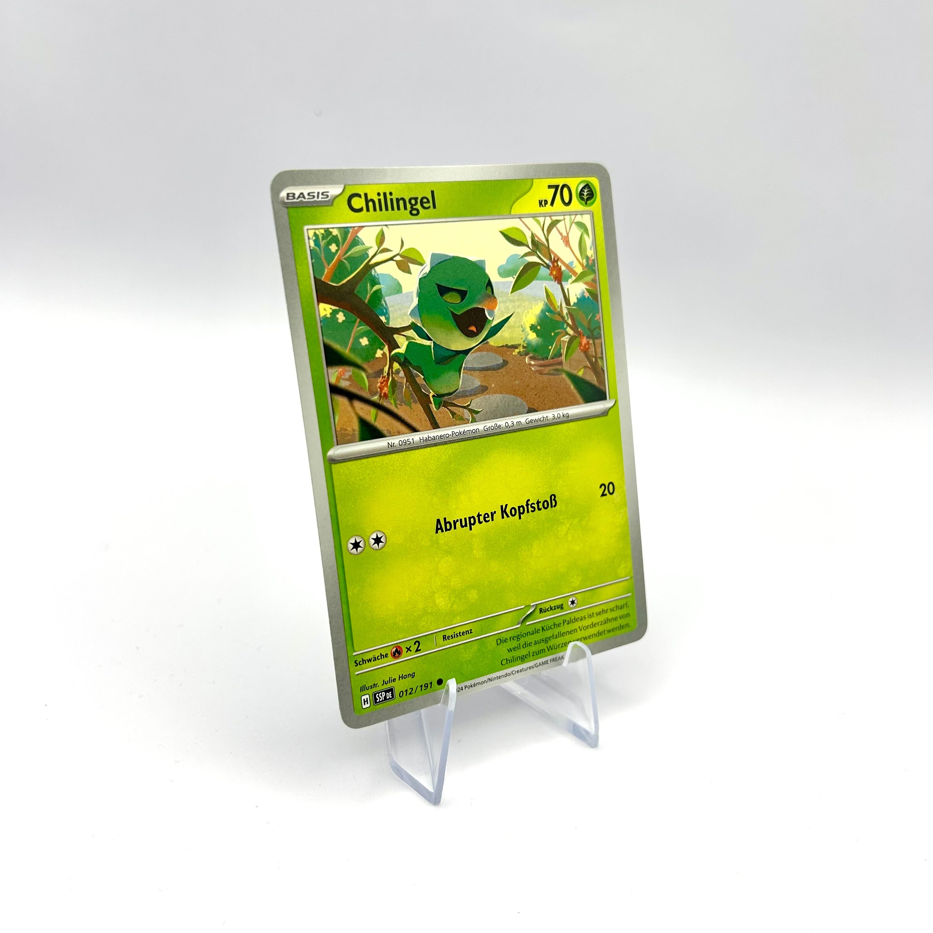 Pokémon Chilingel / Stürmische Funken / 012/191 / Deutsch