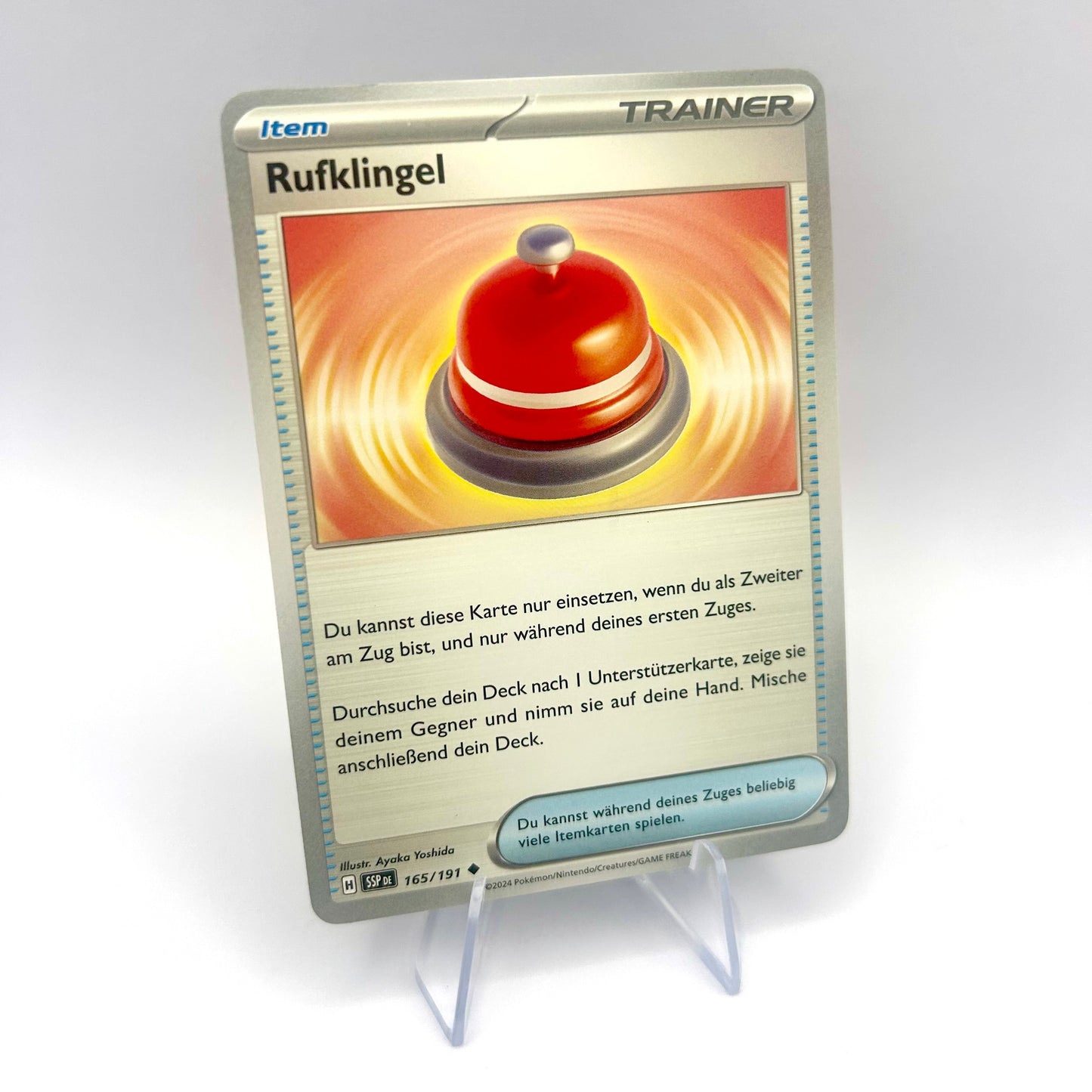 Trainer Rufklingel / Stürmische Funken / 165/191 / Deutsch