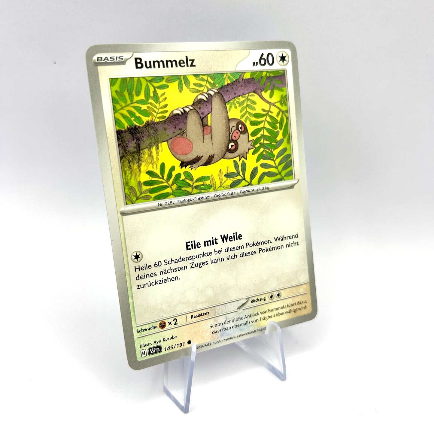 Pokémon Bummelz / Stürmische Funken / 145/191 / Deutsch