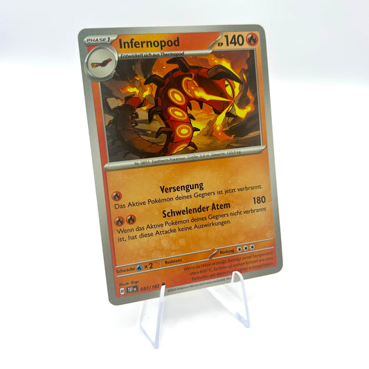 Pokémon Infernopod / Gewalten der Zeit / 037/162 / Deutsch