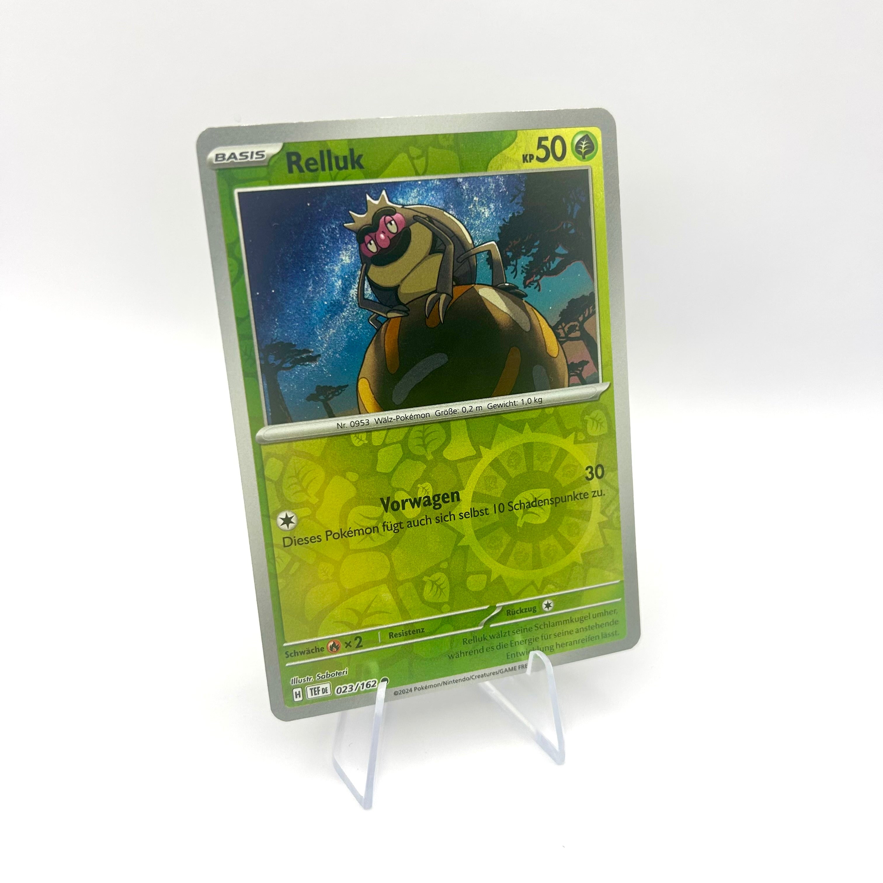 Pokémon Relluk / Reverse Holo / Gewalten der Zeit / 023/162 / Deutsch