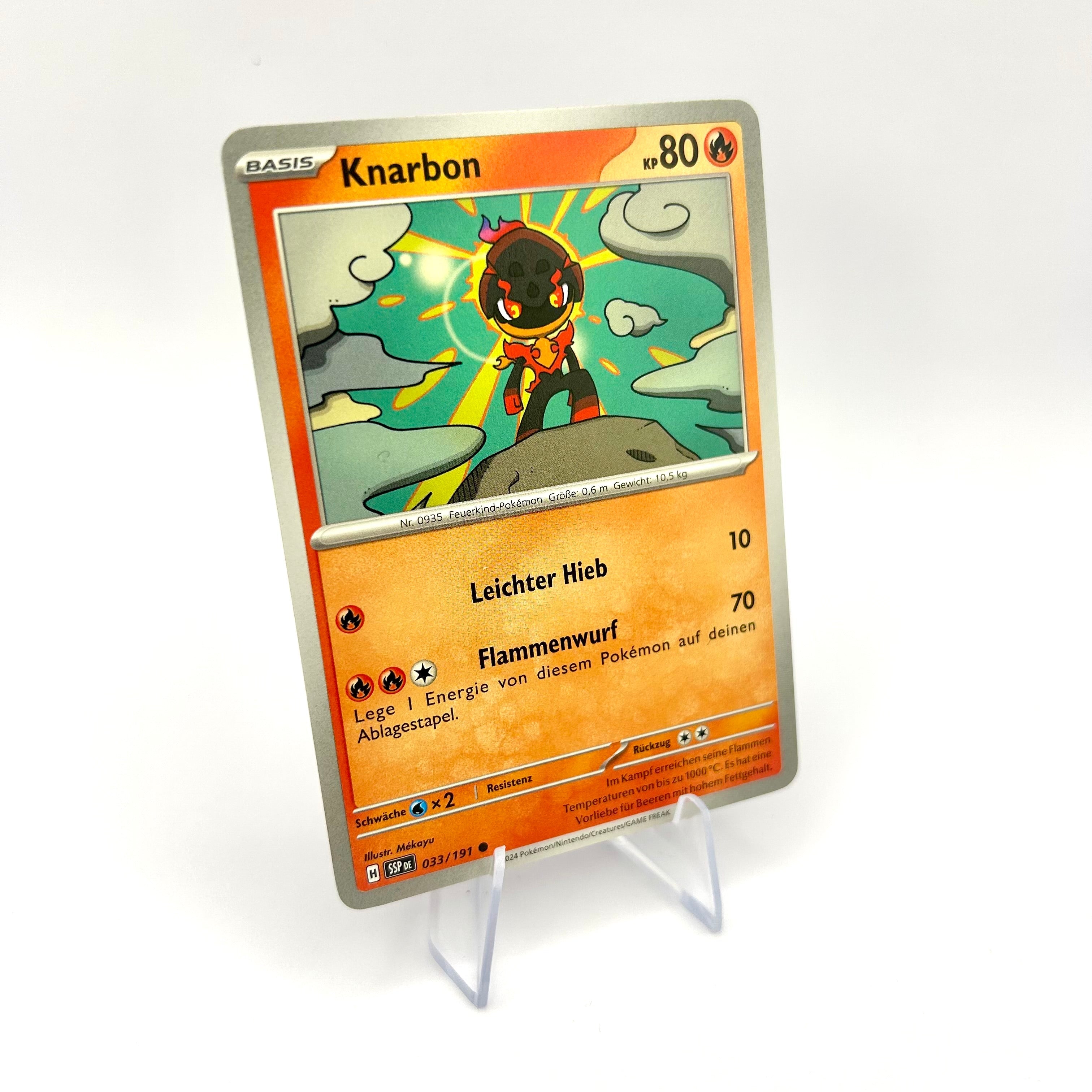 Pokémon Knarbon / Stürmische Funken / 033/191 / Deutsch