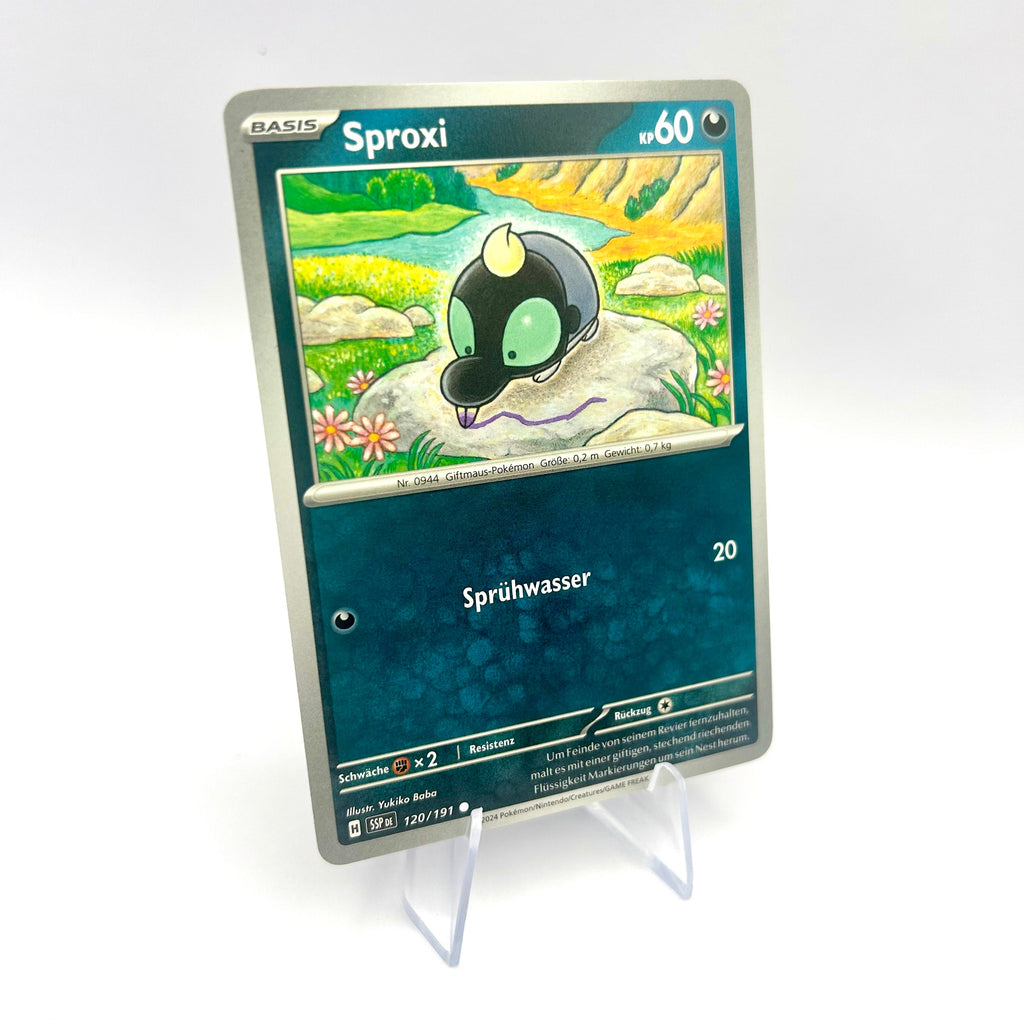 Pokémon Sproxi / Stürmische Funken / 120/191 / Deutsch