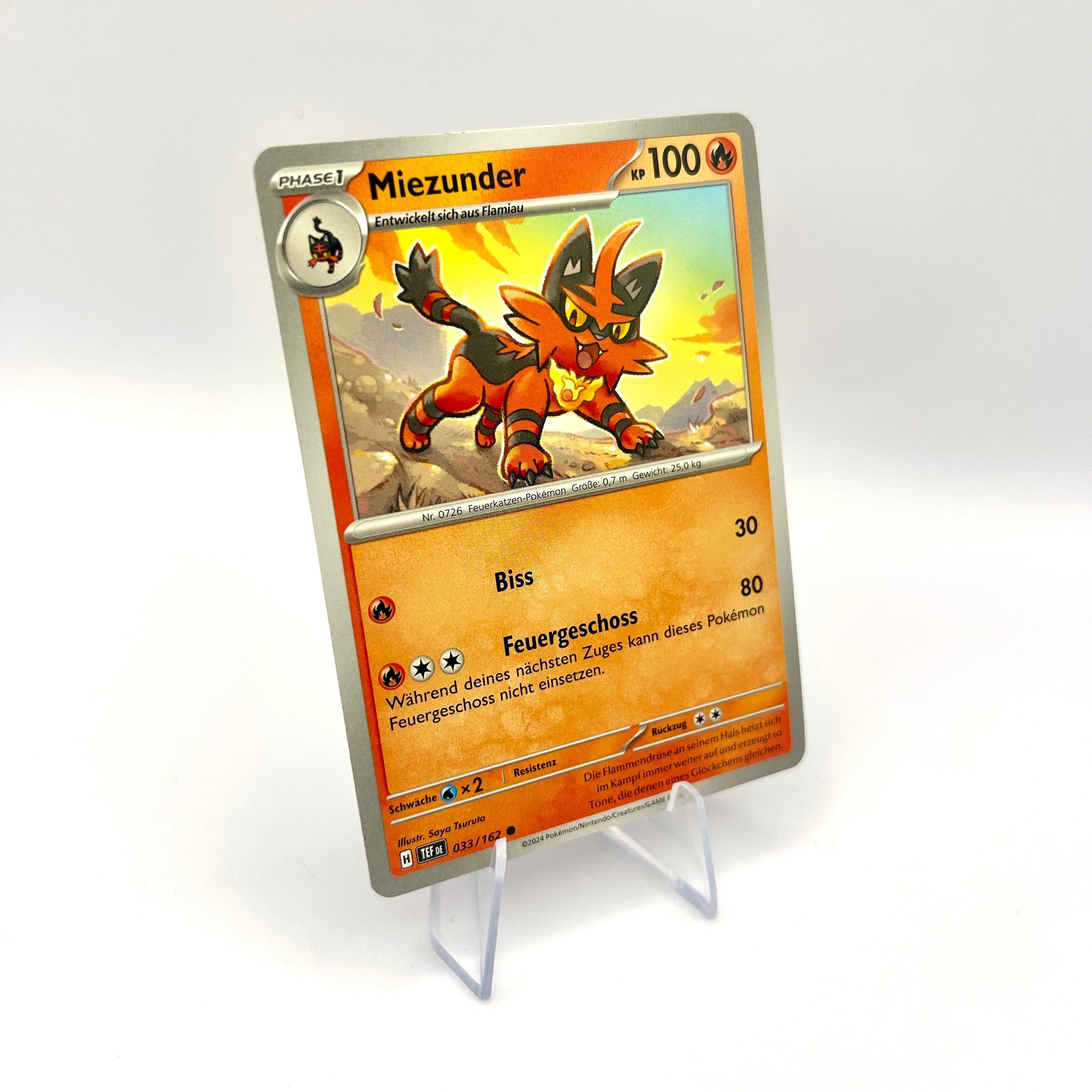 Pokémon Miezunder / Gewalten der Zeit / 033/162 / Deutsch