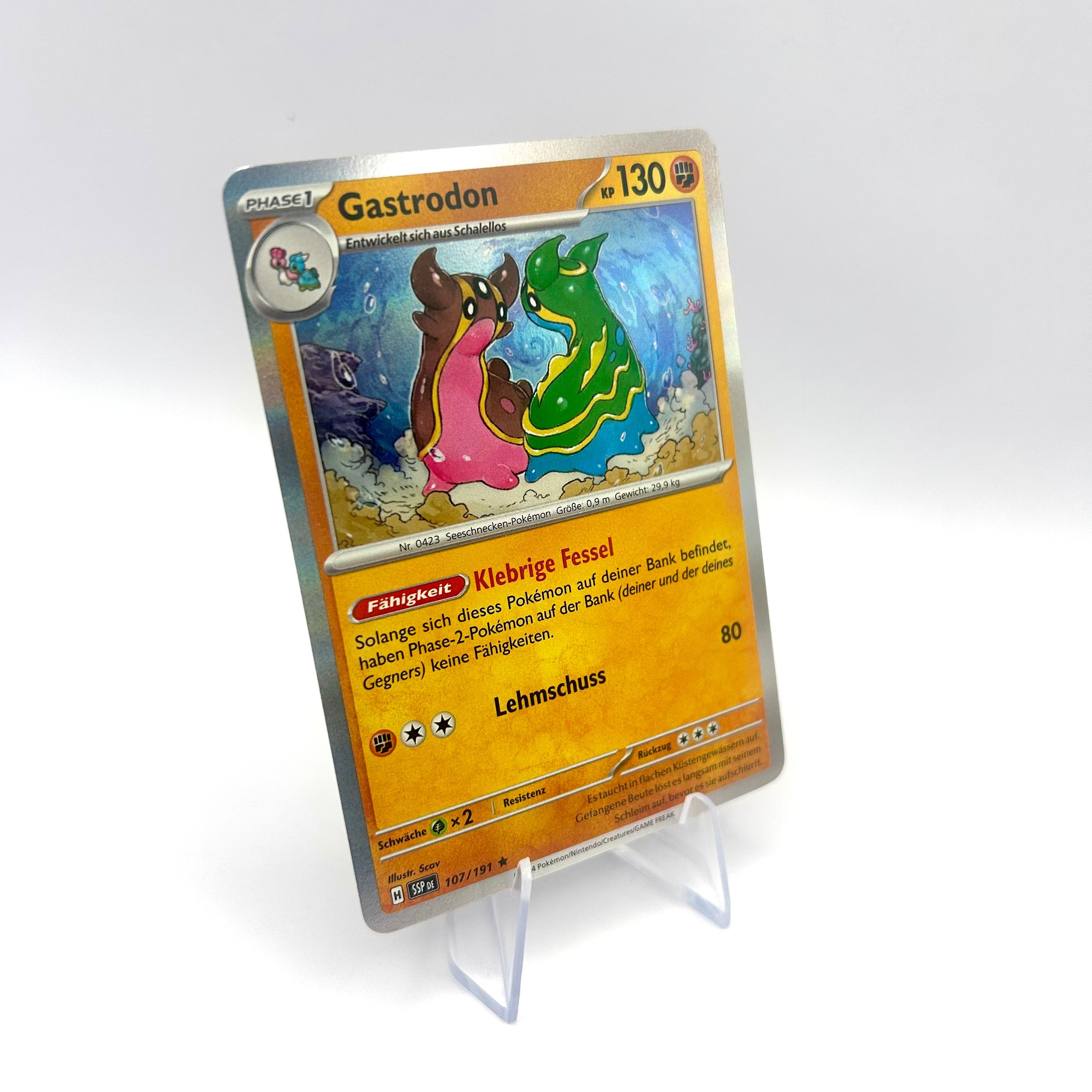 Pokémon Gastrodon / Holo / Stürmische Funken / 107/191 / Deutsch