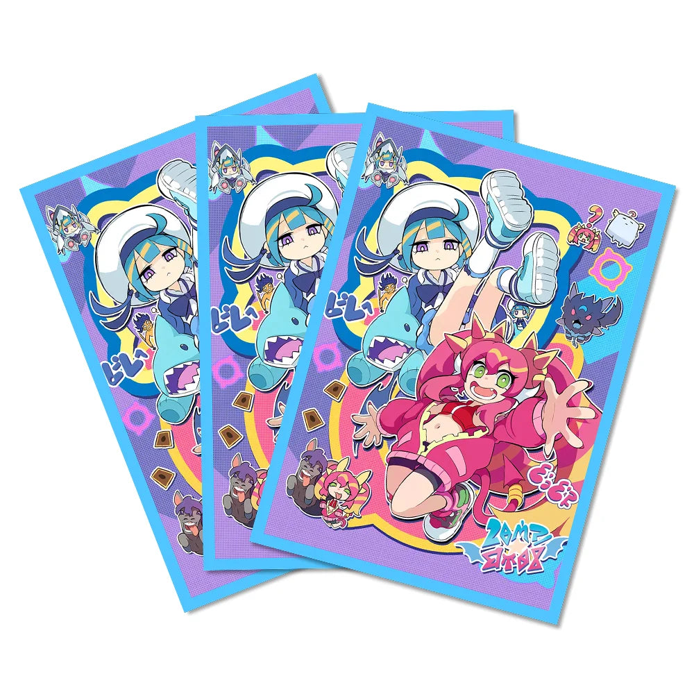 50 Premium Anime Kartenhüllen für Sammelkarten / Transparent / Neu OVP