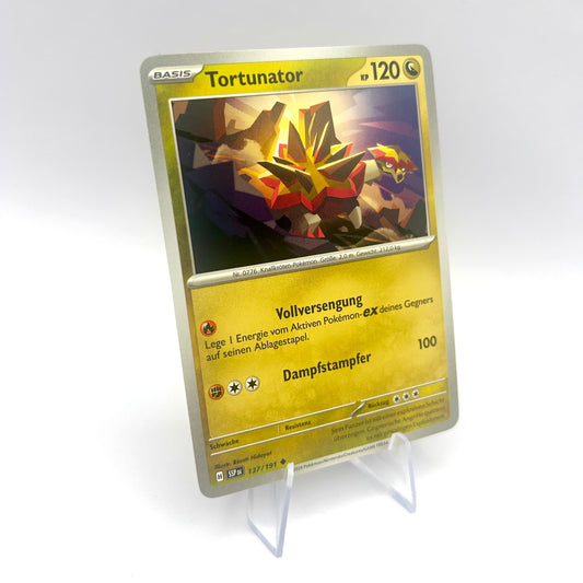 Pokémon Tortunator / Stürmische Funken / 137/191 / Deutsch
