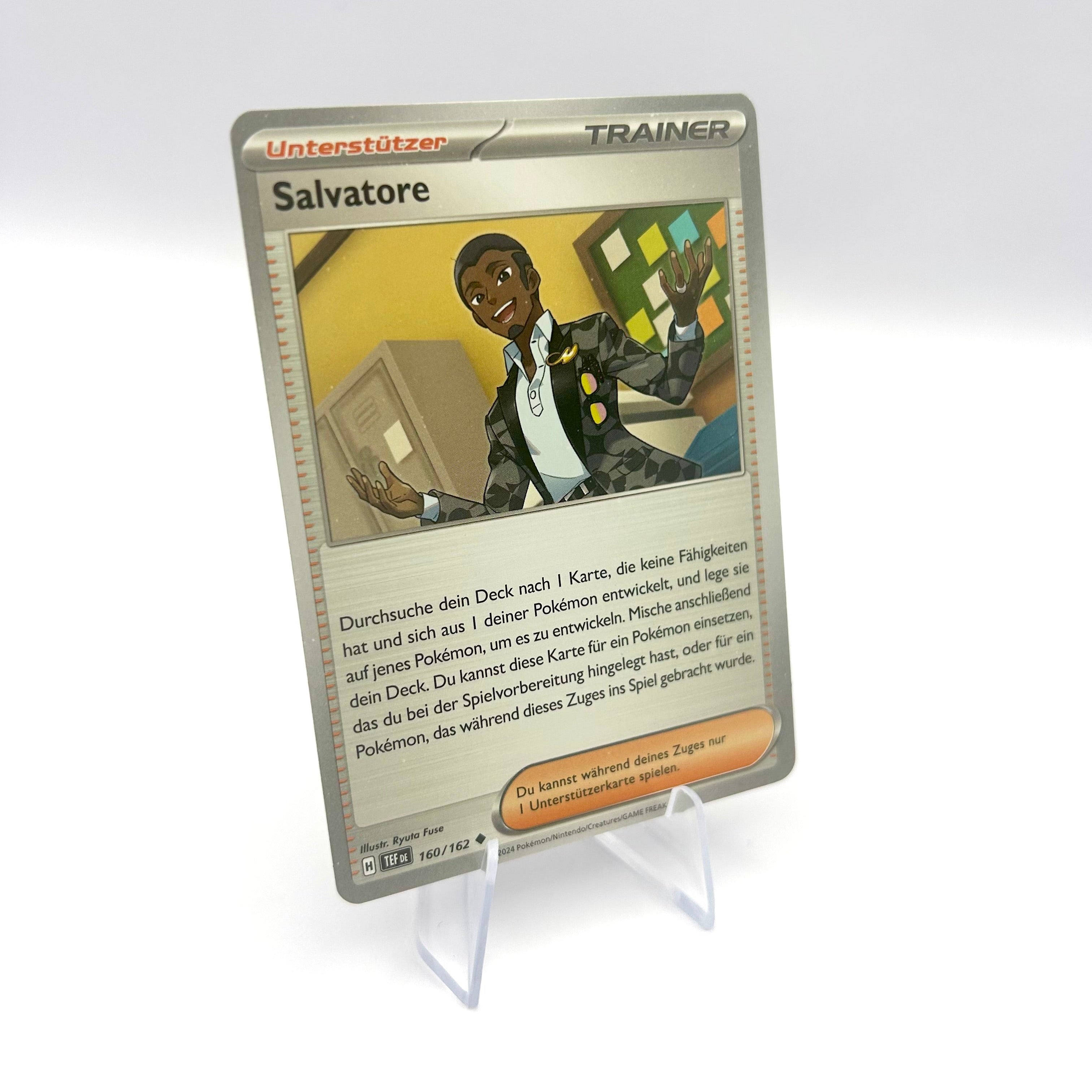 Trainer Salvatore / Gewalten der Zeit / 160/162 / Deutsch