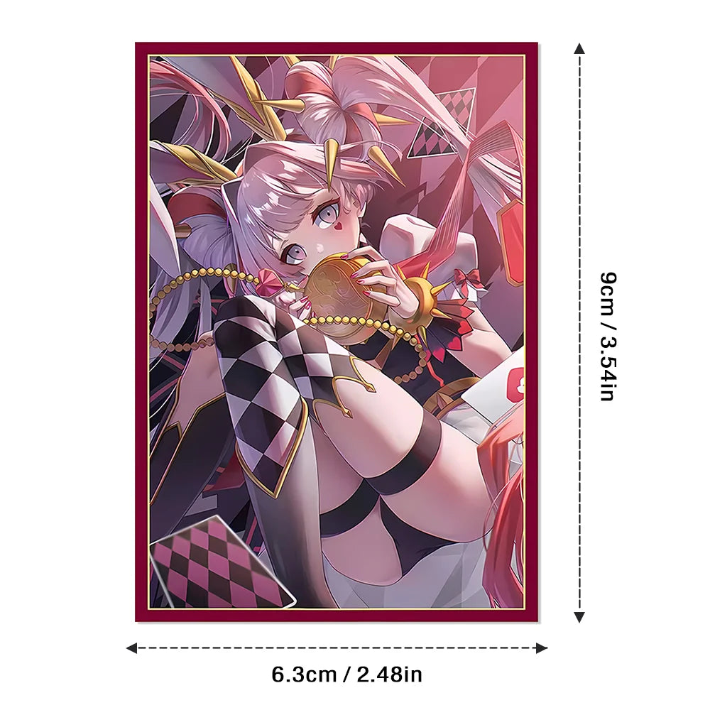 50 Premium Anime Kartenhüllen für Sammelkarten / Transparent / Neu OVP