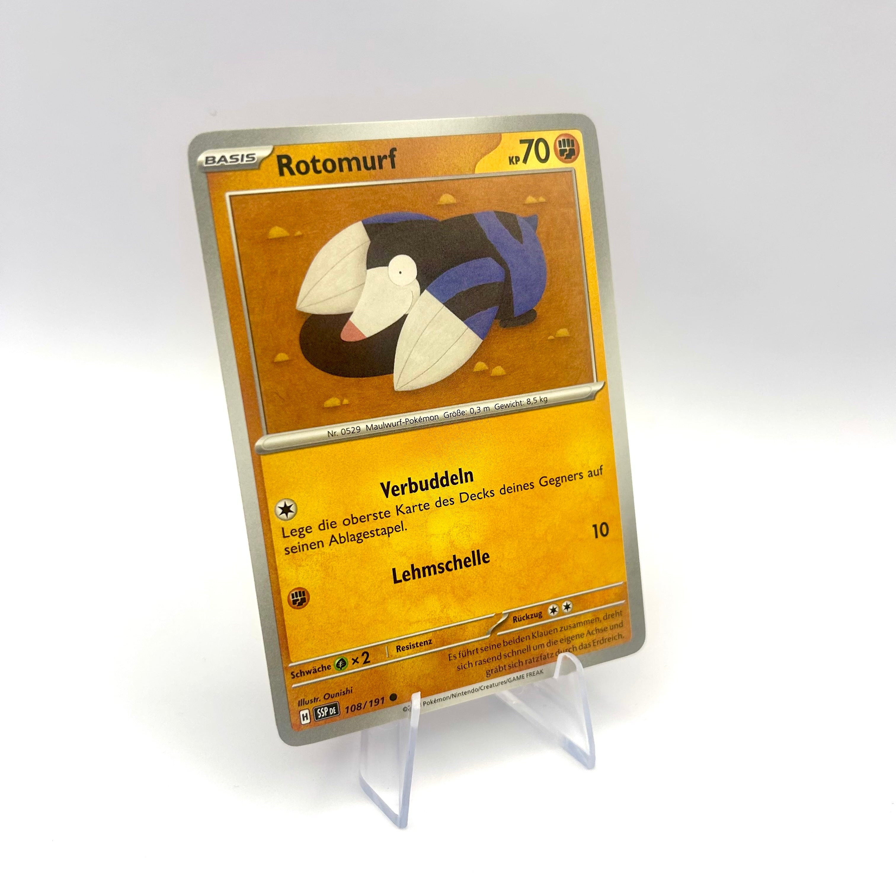 Pokémon Rotomurf / Holo / Stürmische Funken / 108/191 / Deutsch