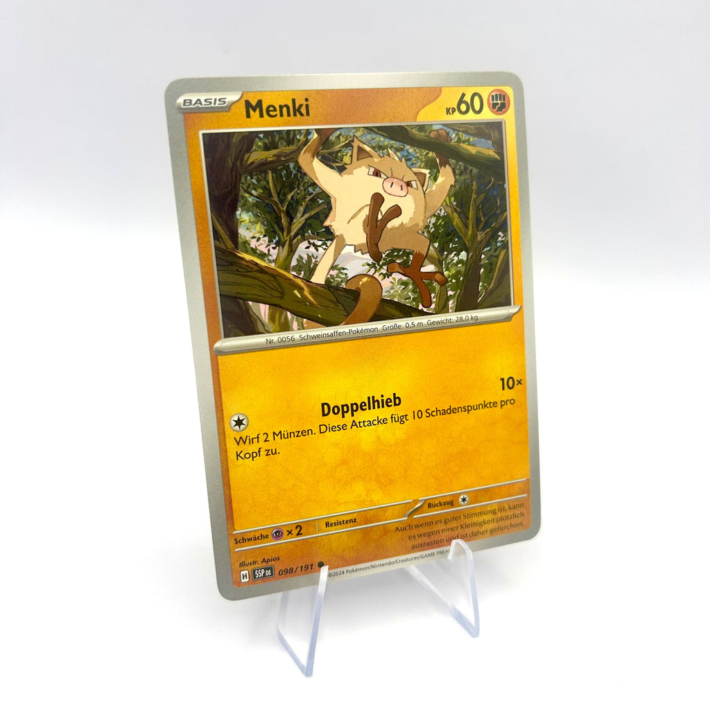 Pokémon Menki / Stürmische Funken / 098/191 / Deutsch