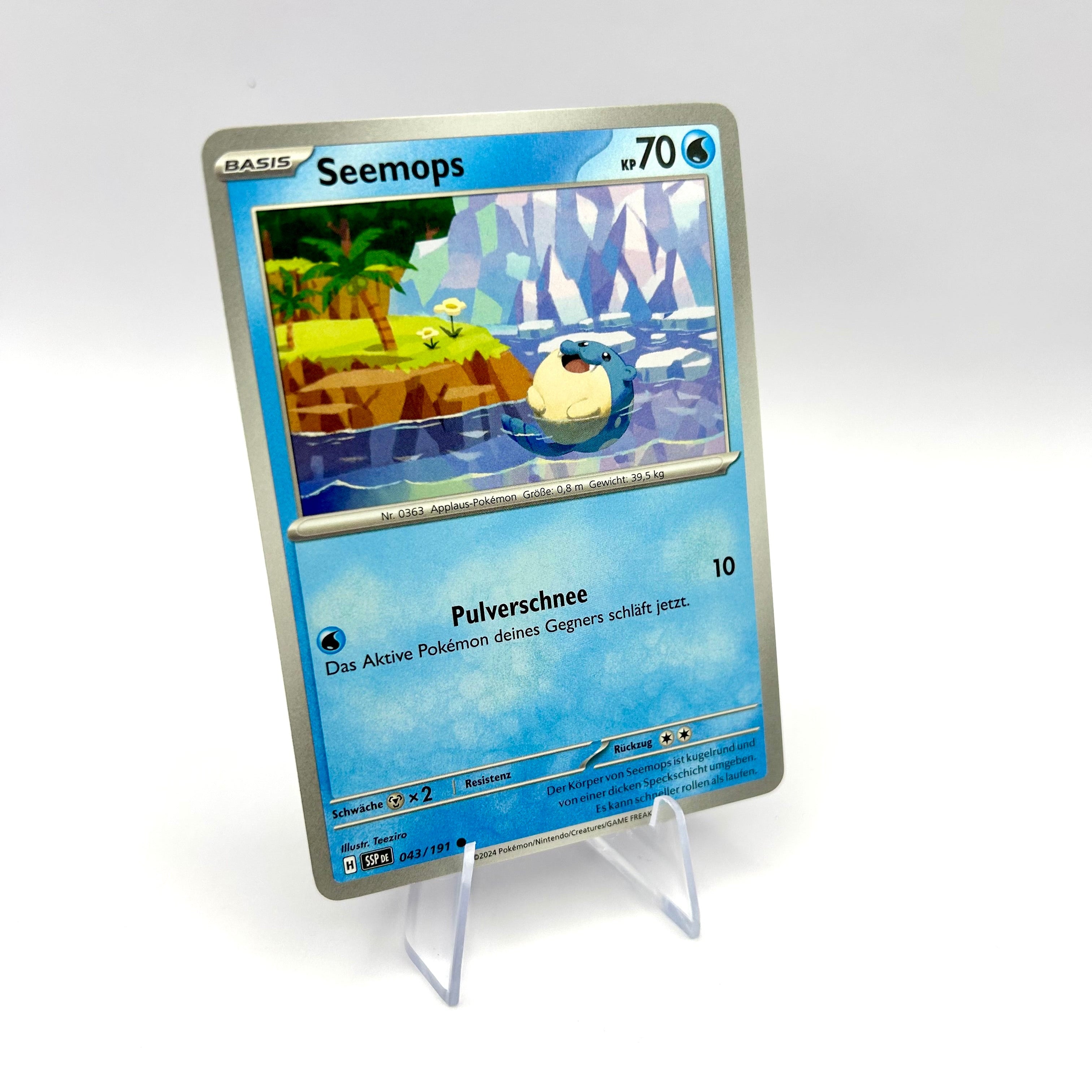 Pokémon Seemops / Stürmische Funken / 043/191 / Deutsch