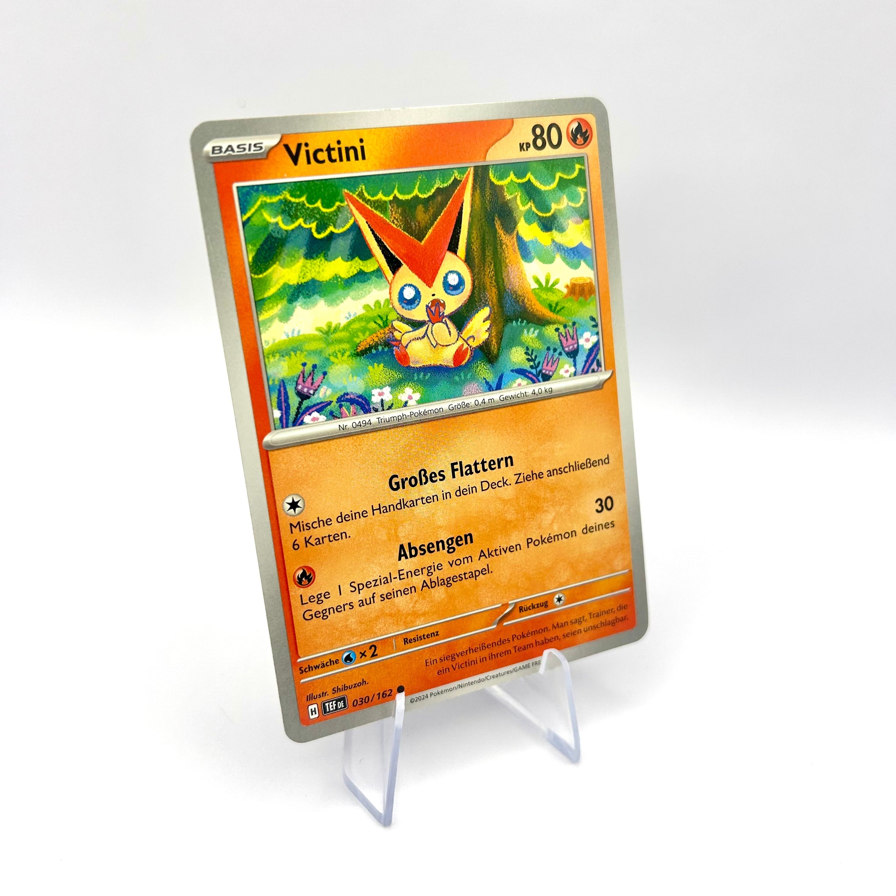 Pokémon Victini / Gewalten der Zeit / 029/162 / Deutsch