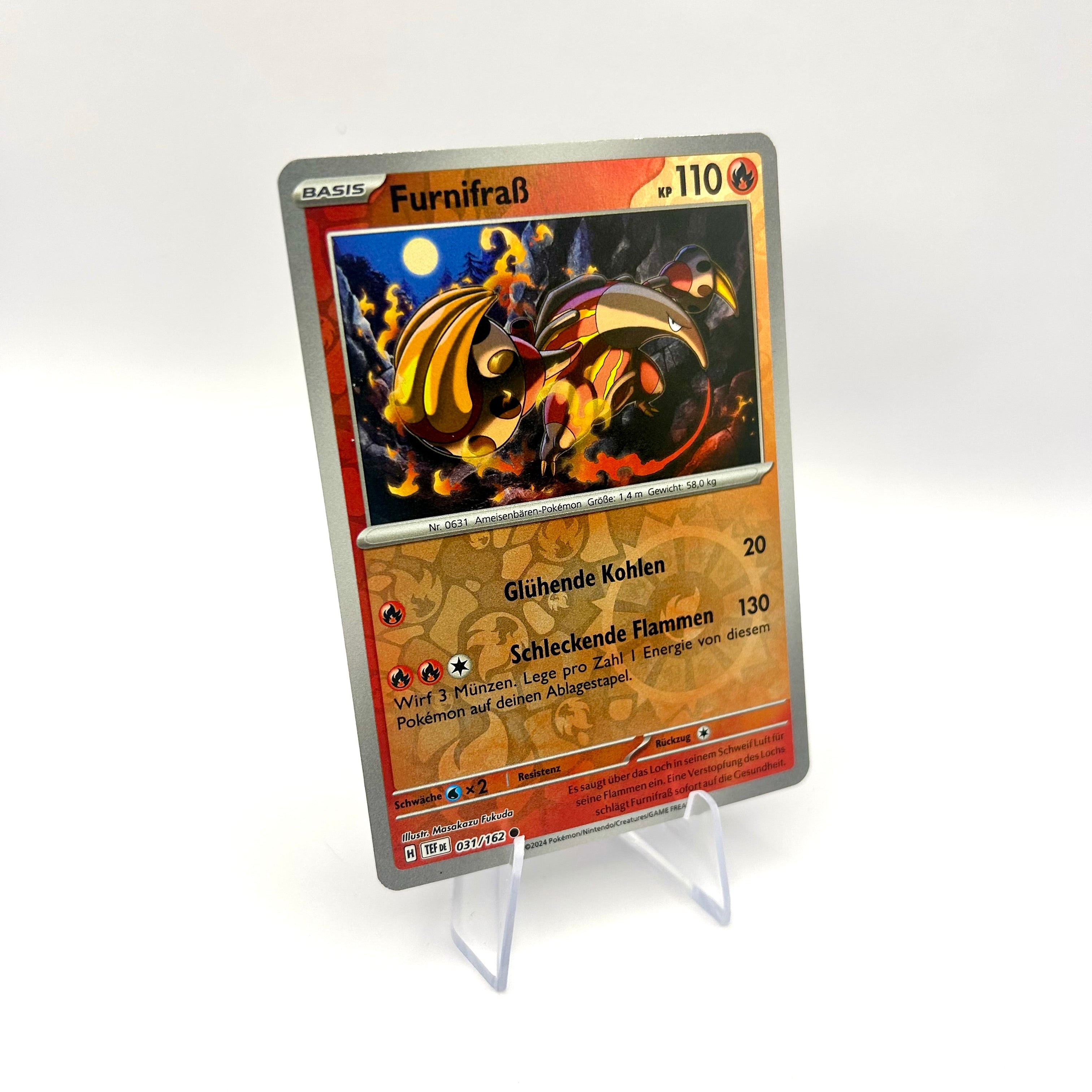 Pokémon Furnifraß / Reverse Holo / Gewalten der Zeit / 031/162 / Deutsch