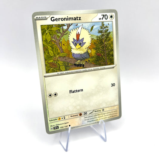 Pokémon Geronimatz / Stürmische Funken / 152/191 / Deutsch