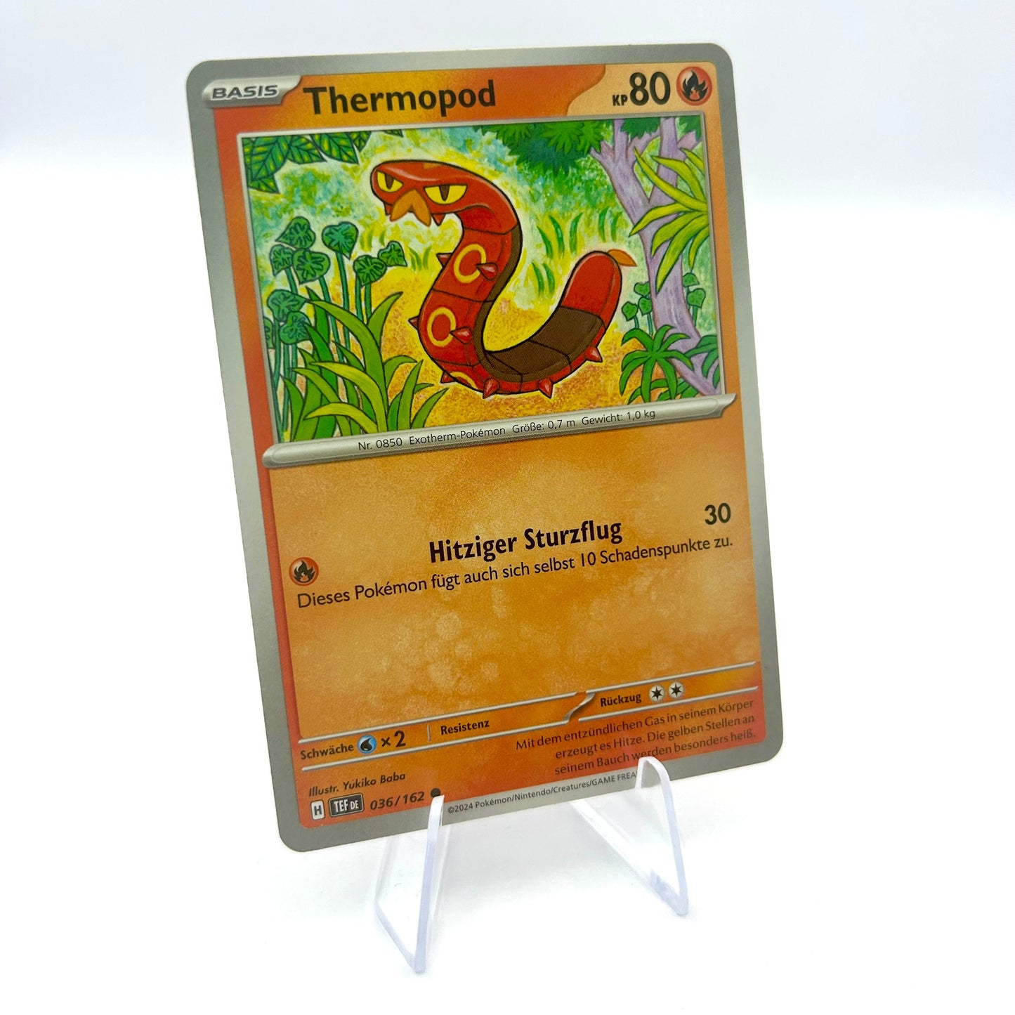 Pokémon Thermopod / Gewalten der Zeit / 036/162 / Deutsch