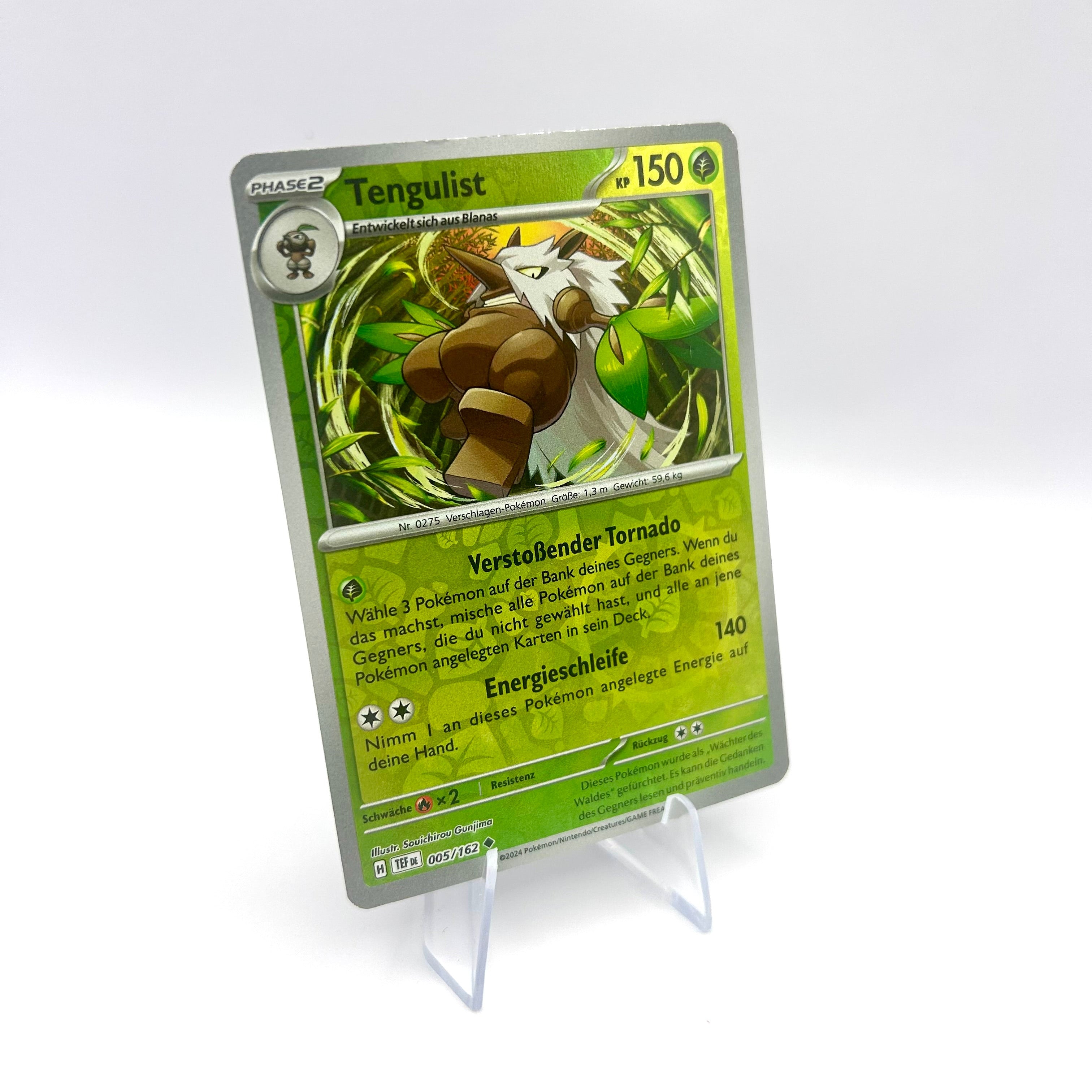 Pokémon Tengulist / Reverse Holo / Gewalten der Zeit / 005/162 / Deutsch