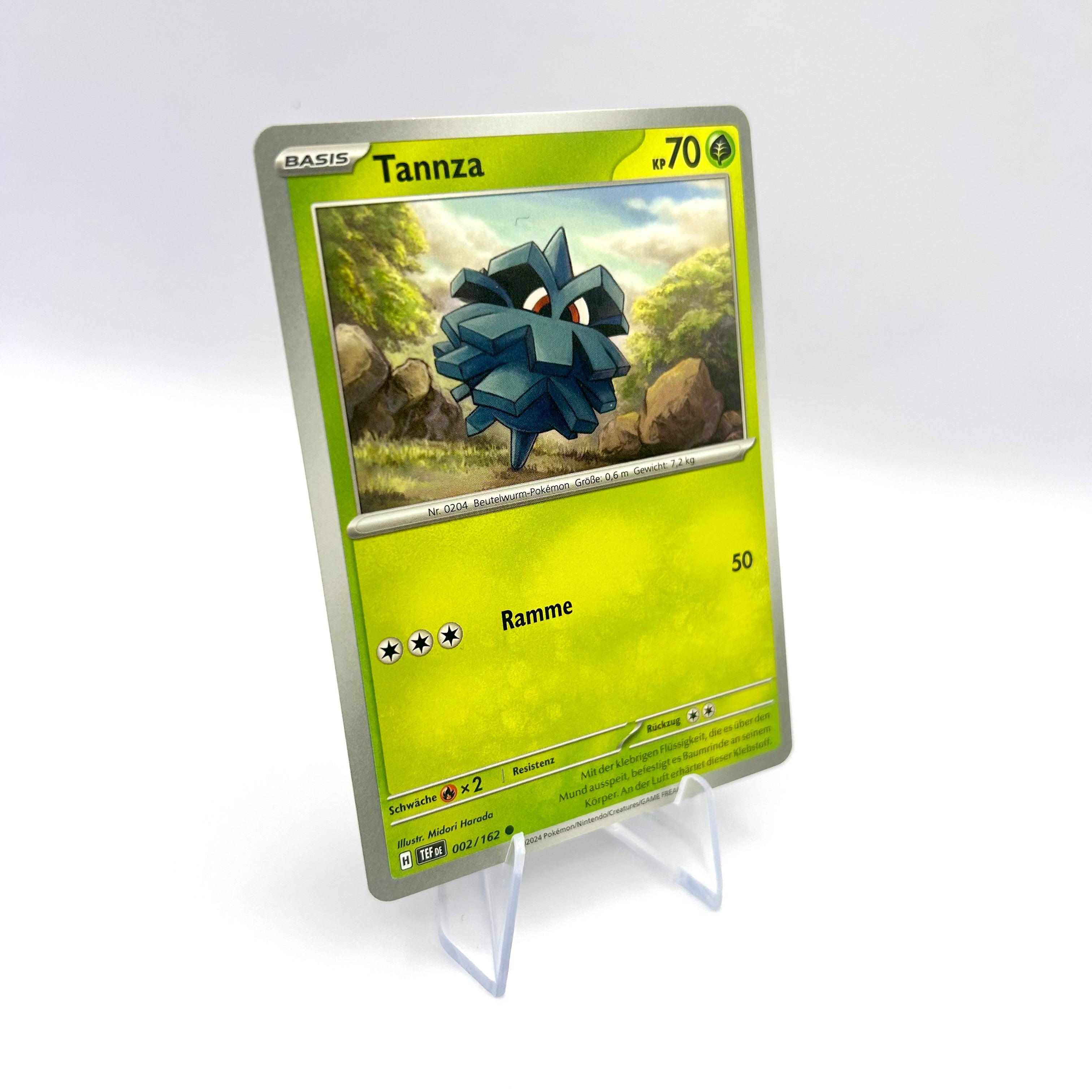 Pokémon Tannza / Gewalten der Zeit / 002/162 / Deutsch