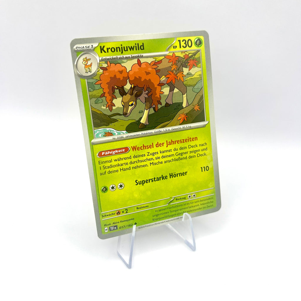 Pokémon Kronjuwild / Gewalten der Zeit / 017/162 / Deutsch