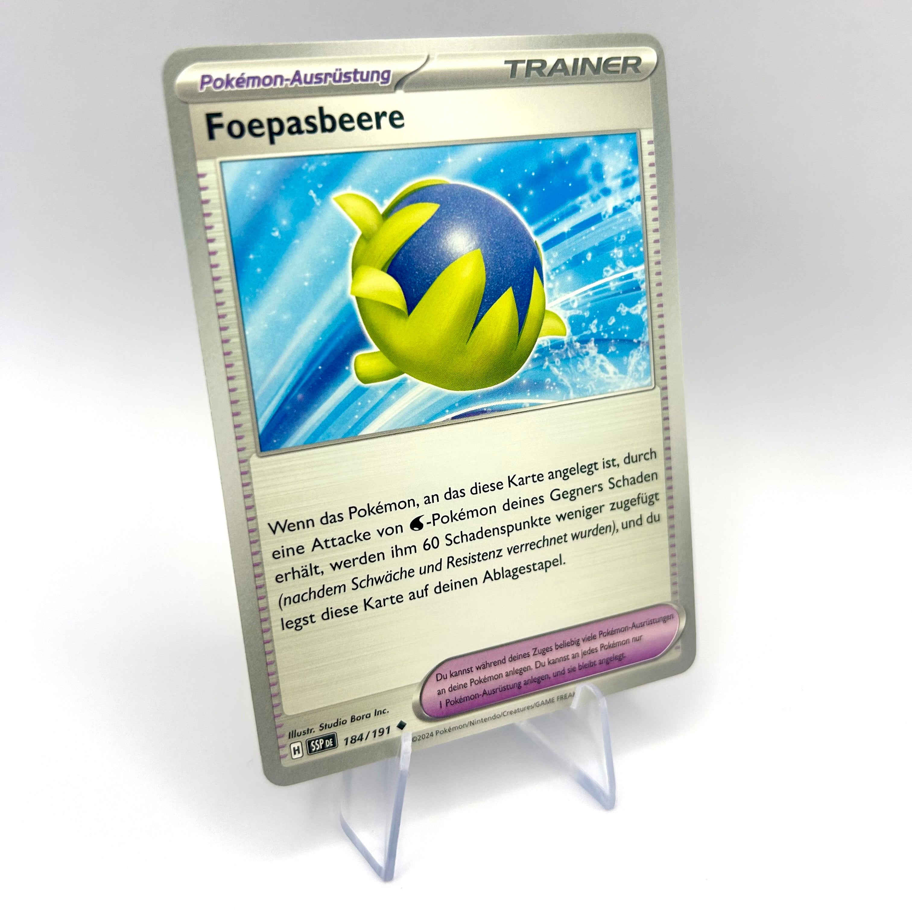Trainer Foepasbeere / Stürmische Funken / 184/191 / Deutsch
