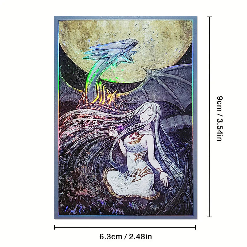 60 Premium Anime Kartenhüllen für Sammelkarten / Transparent / Neu OVP