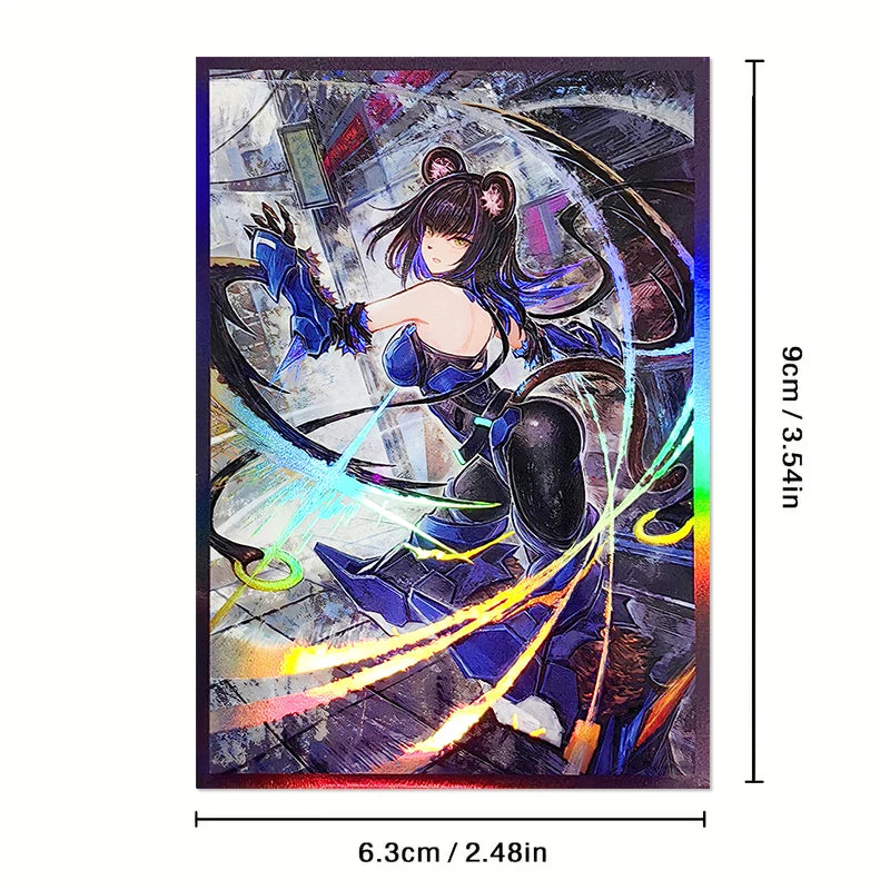 60 Premium Anime Kartenhüllen für Sammelkarten / Transparent / Neu OVP