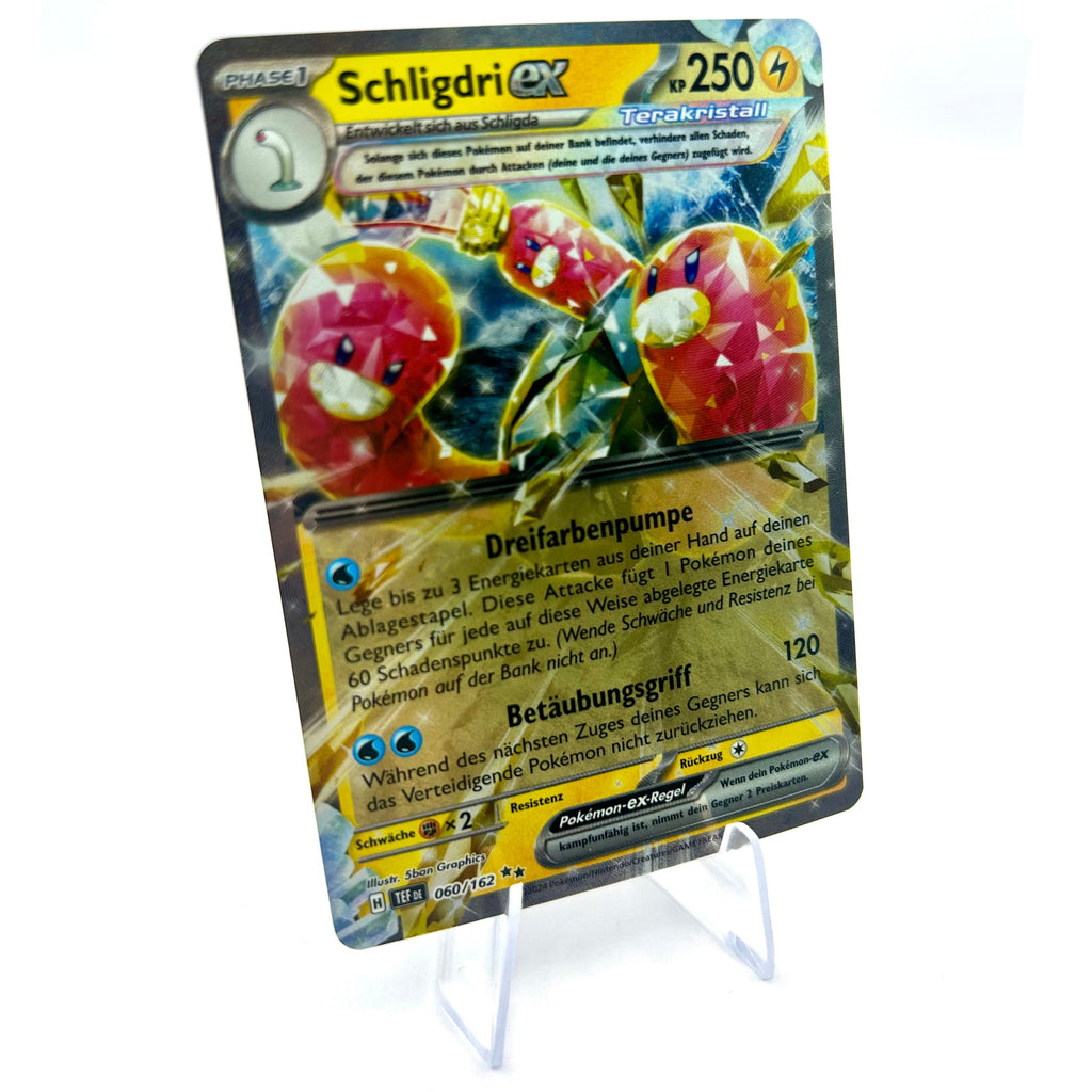 Pokémon Schligdri ex / Holo / Gewalten der Zeit / 060/162 / Deutsch