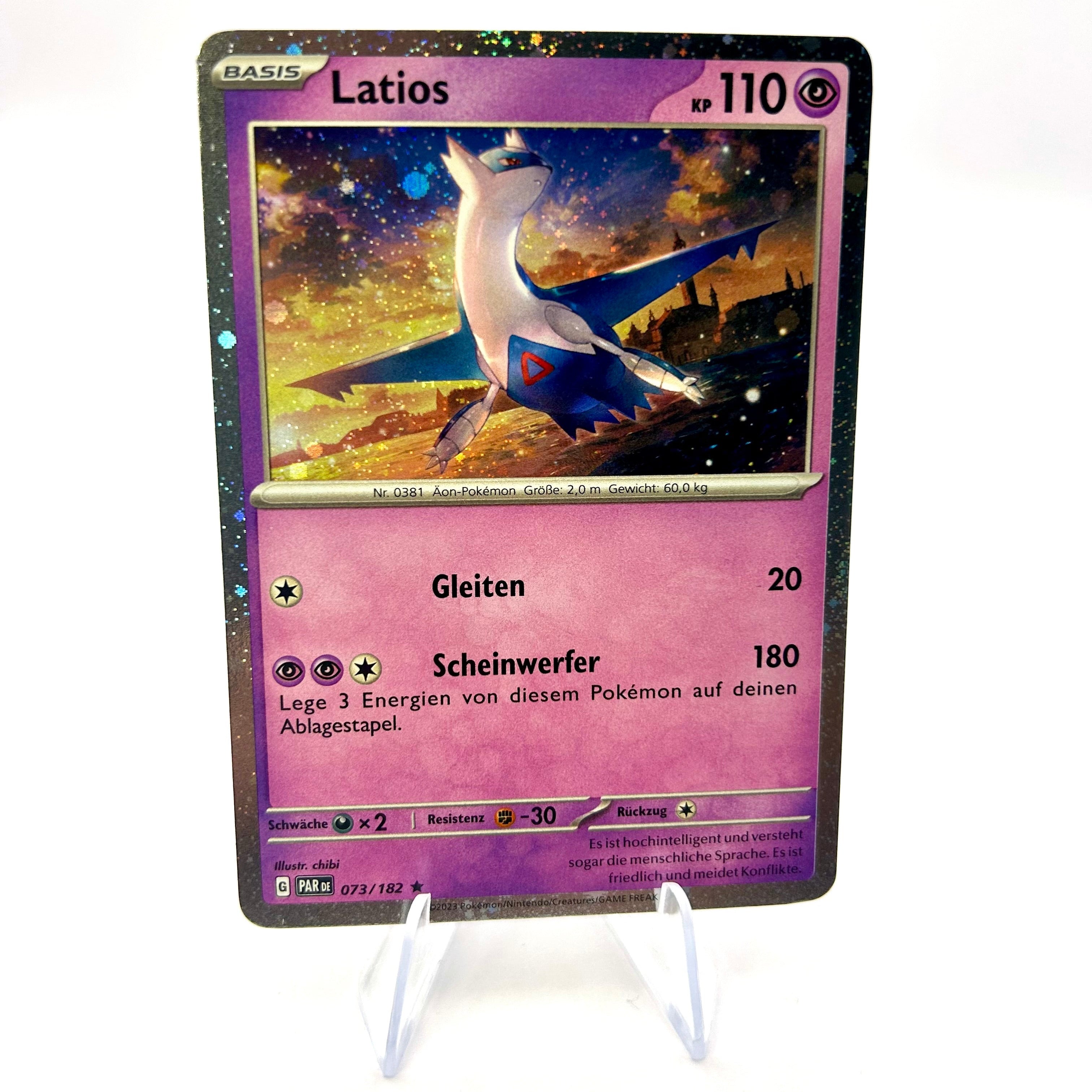 Pokémon Latios / Paradoxrift / 073/182 / Deutsch