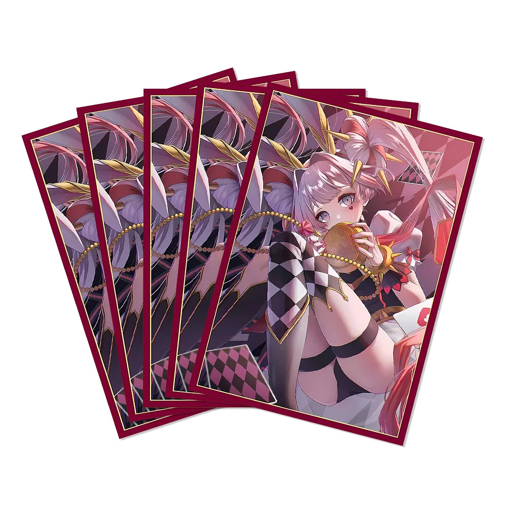 50 Premium Anime Kartenhüllen für Sammelkarten / Transparent / Neu OVP