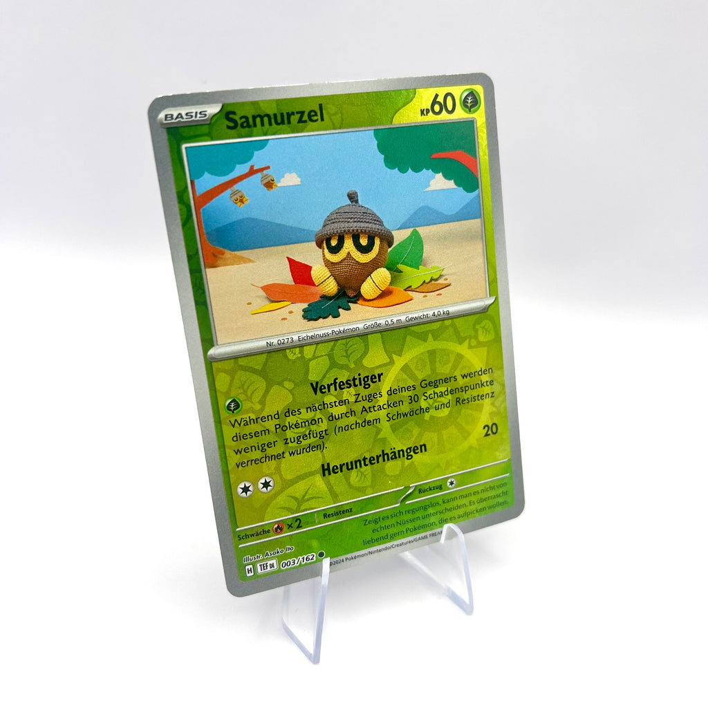 Pokémon Samurzel / Reverse Holo / Gewalten der Zeit / 003/162 / Deutsch