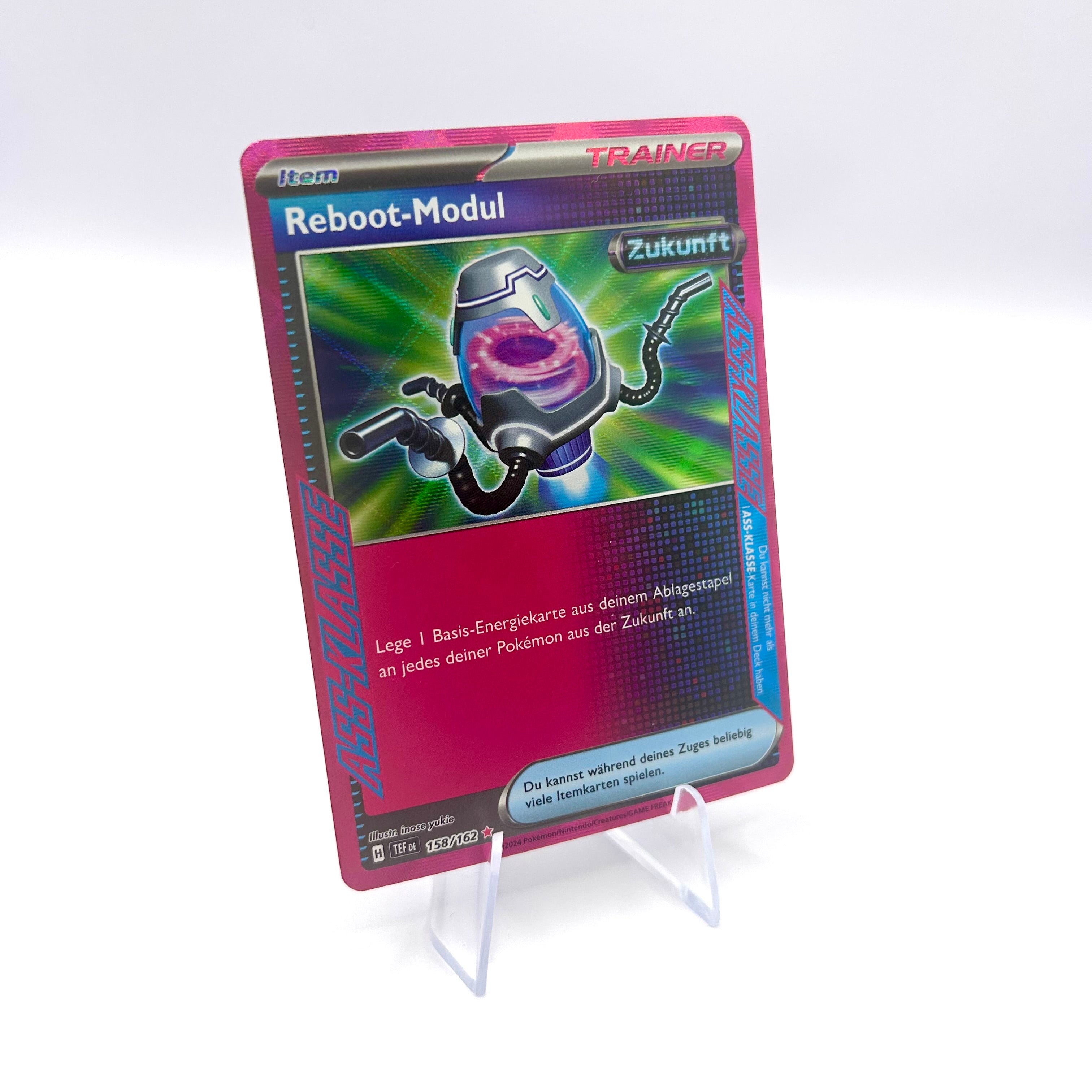 Trainer Reboot-Modul / Holo / Gewalten der Zeit / 158/162 / Deutsch