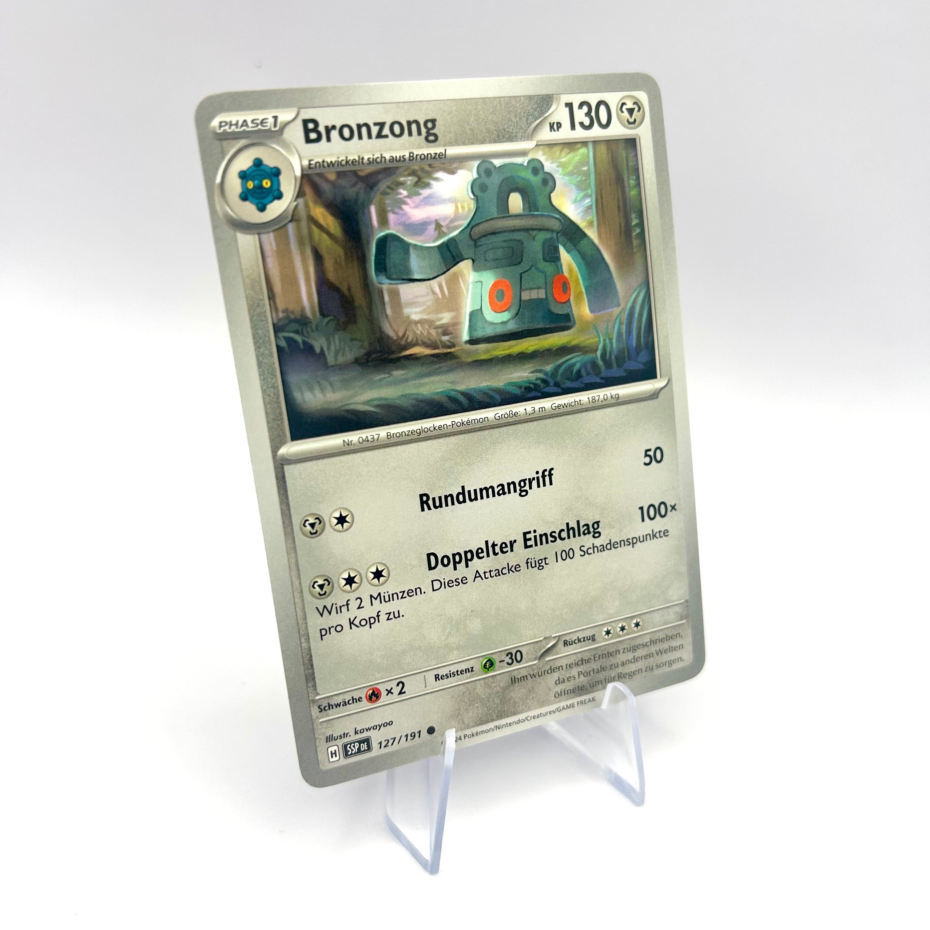 Pokémon Bronzong / Stürmische Funken / 127/191 / Deutsch