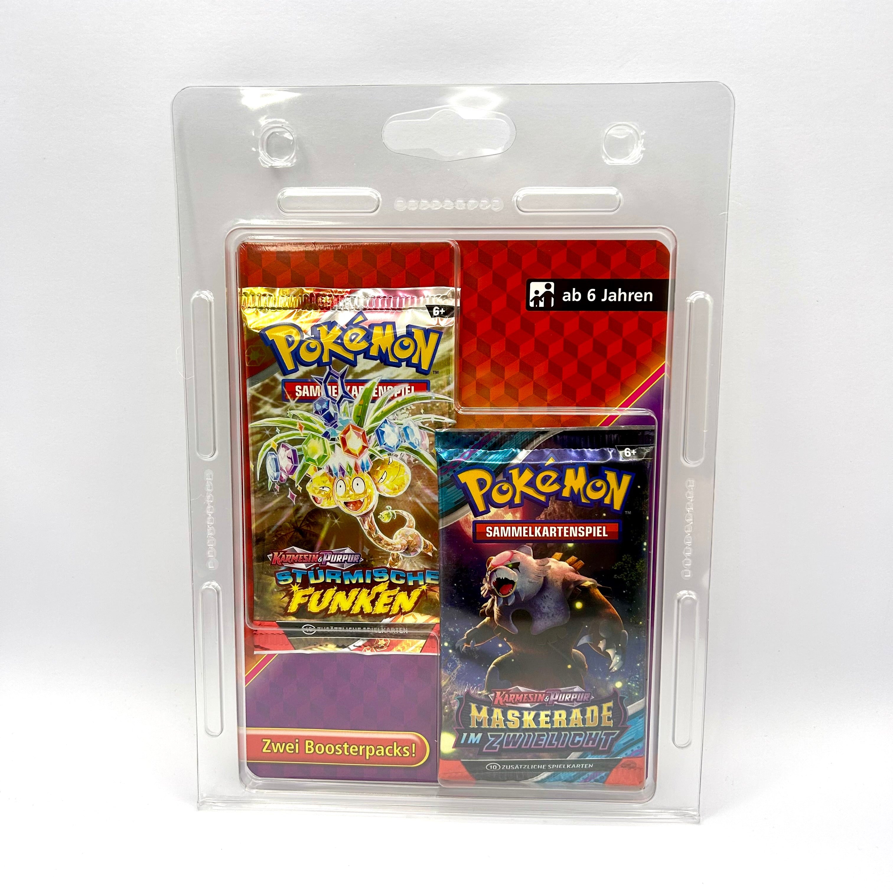 Pokémon / Stürmische Funken & Maskerade im Zwielicht / 2er Blister / Deutsch
