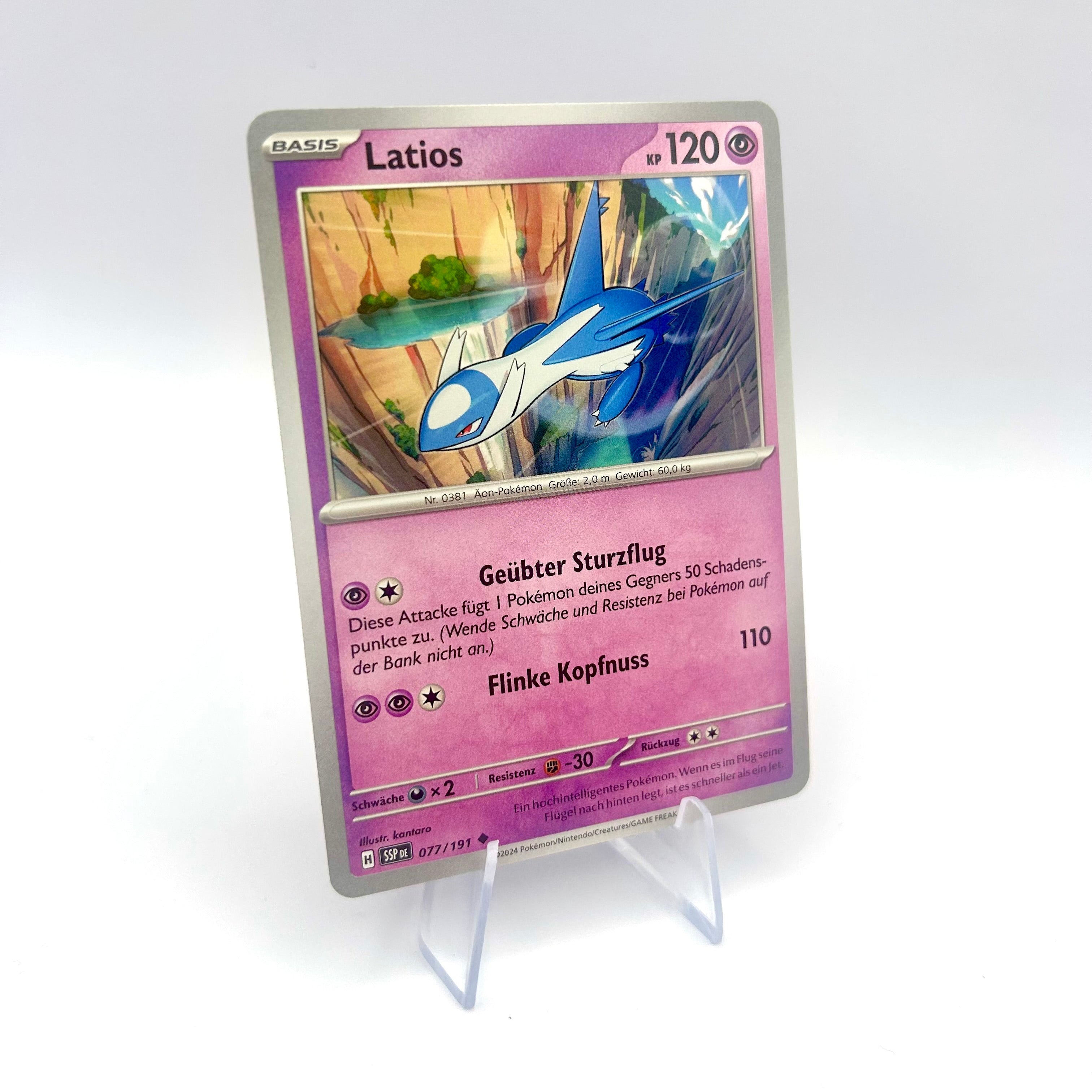 Pokémon Latios / Stürmische Funken / 077/191 / Deutsch