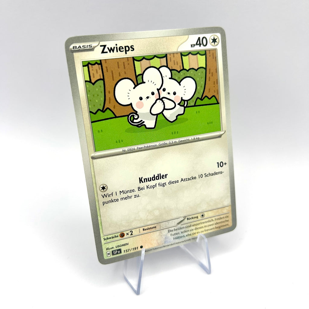 Pokémon Zwieps / Stürmische Funken / 157/191 / Deutsch