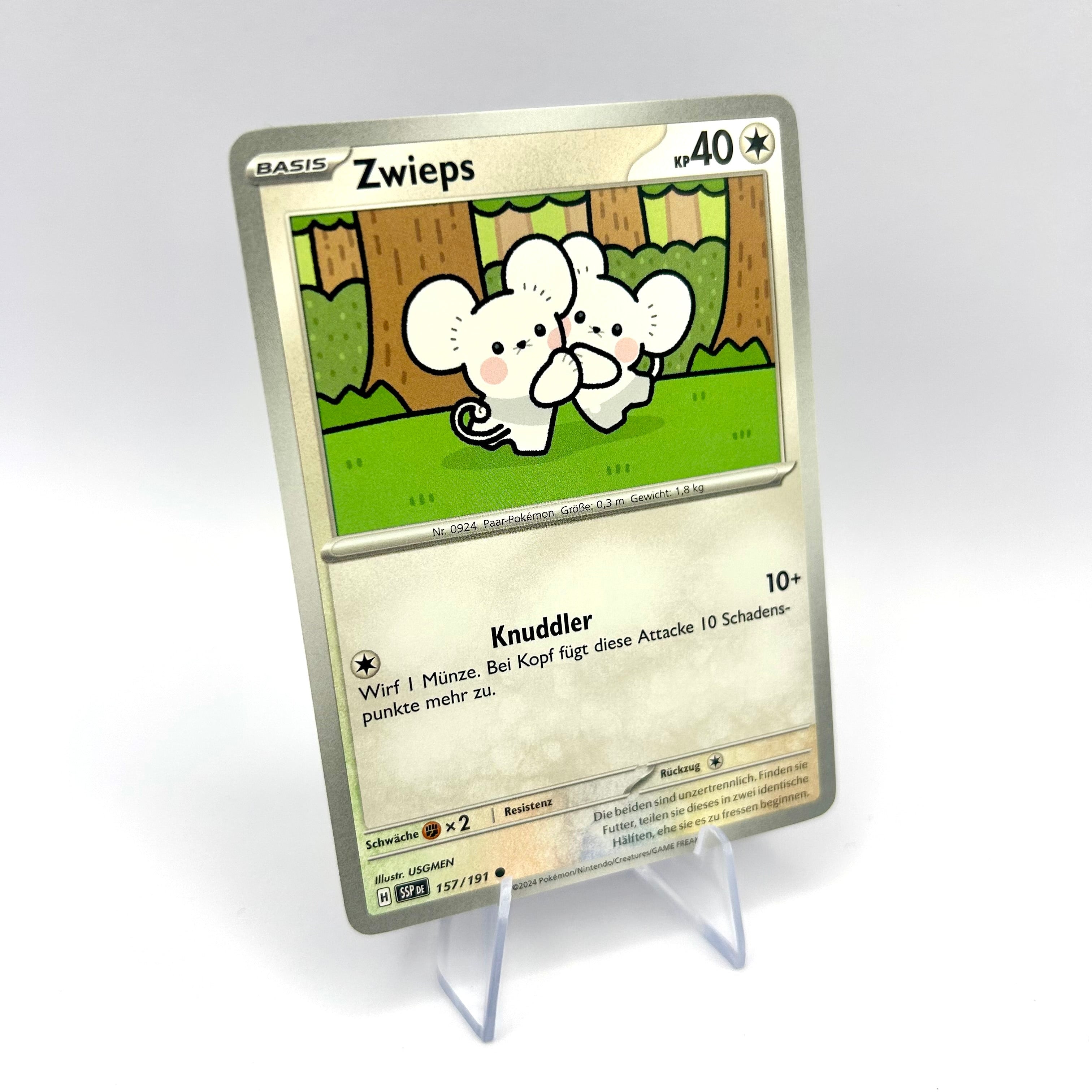 Pokémon Zwieps / Stürmische Funken / 157/191 / Deutsch