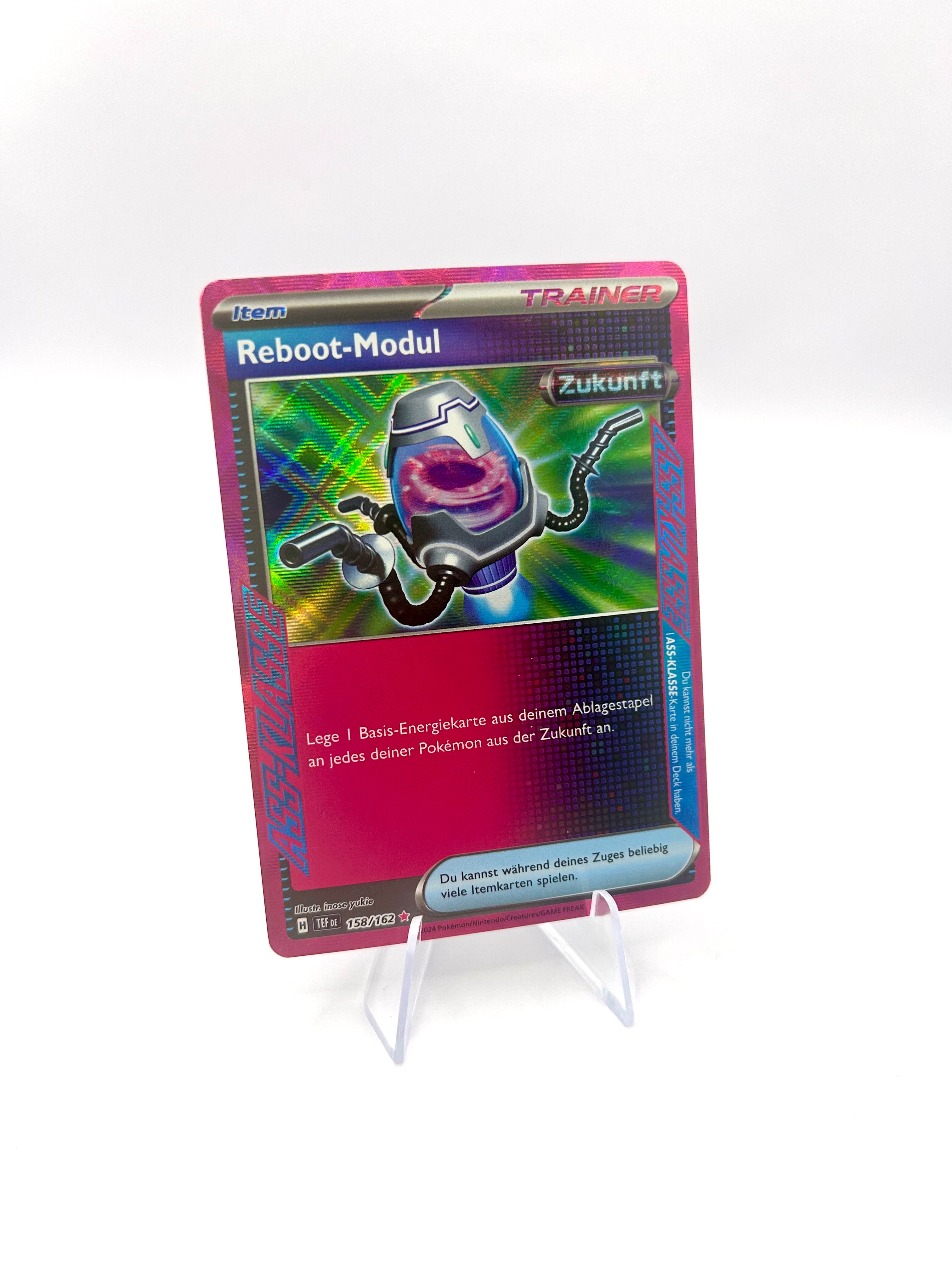 Trainer Reboot-Modul / Holo / Gewalten der Zeit / 158/162 / Deutsch