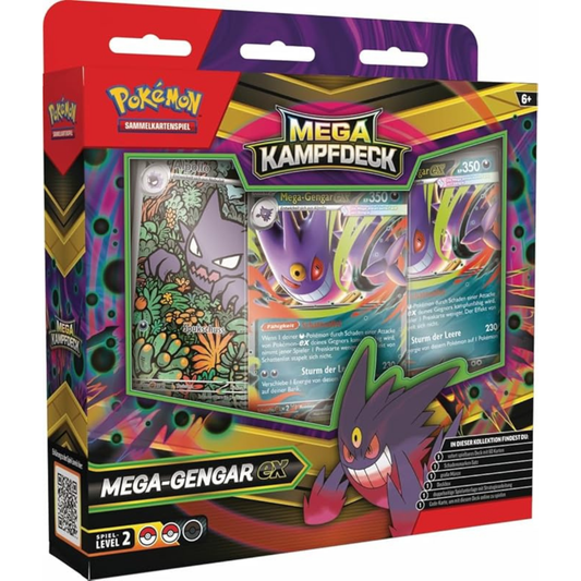 Pokémon / Mega Kampfdeck / Mega Gengar ex / Deutsch