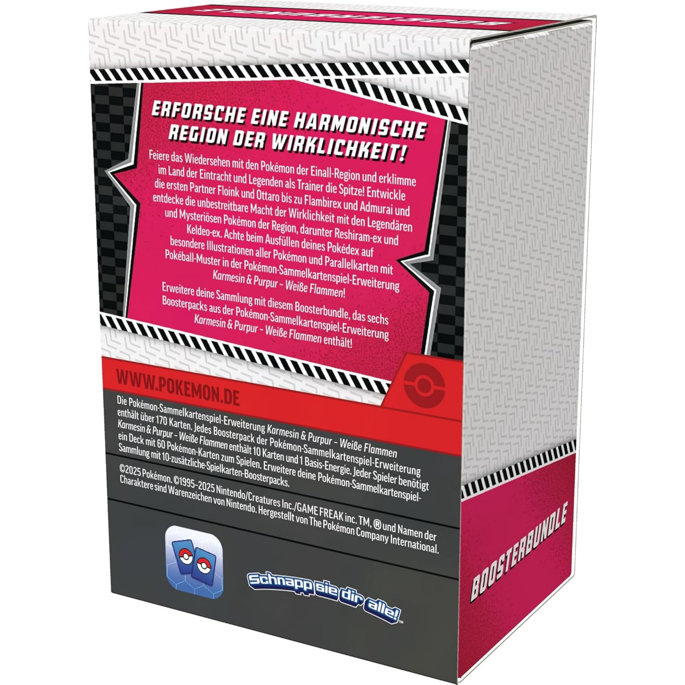 Pokémon / Weisse Flammen / Boosterbundle / Deutsch